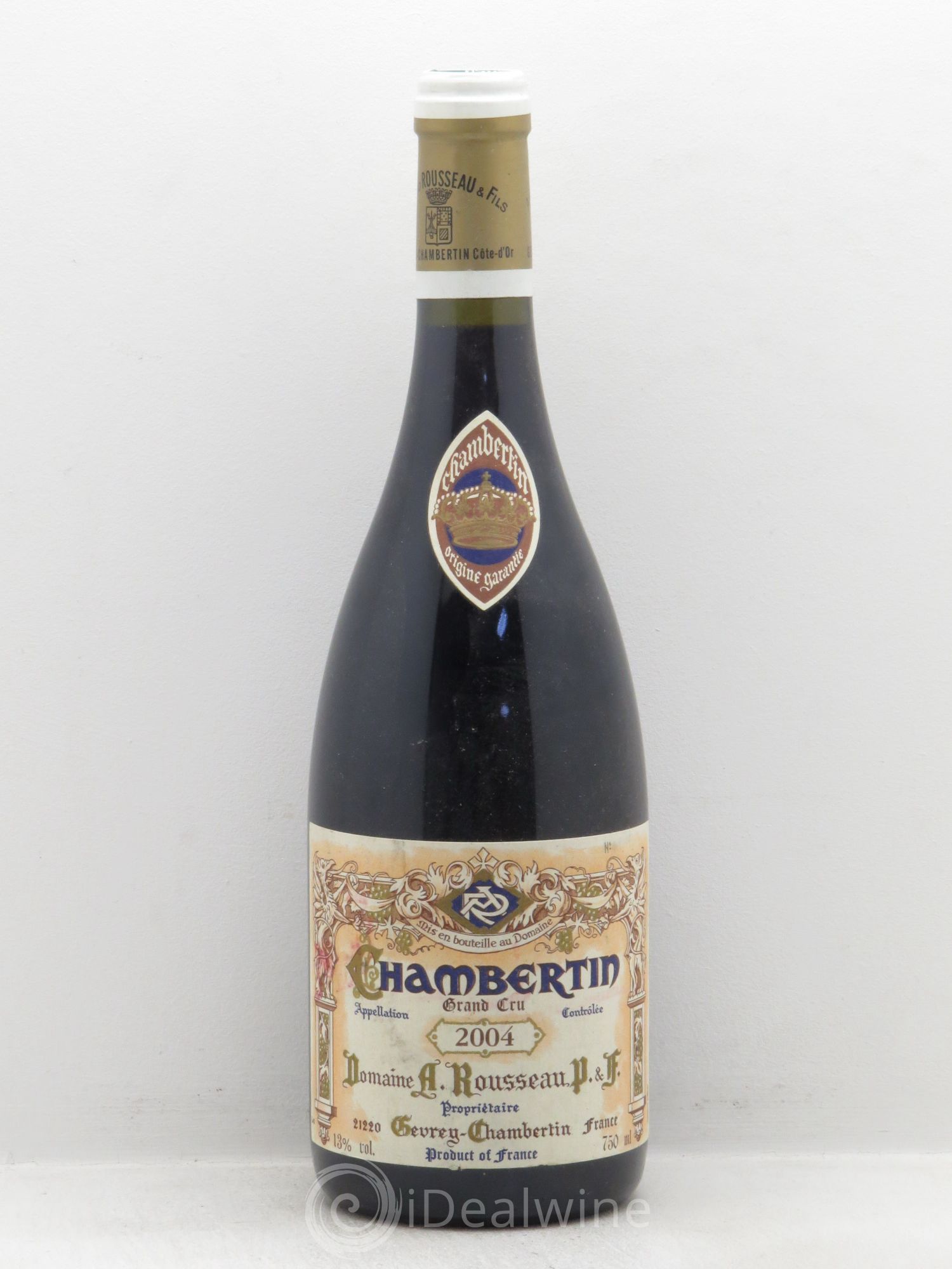Chambertin Grand Cru Armand Rousseau (Domaine) 2004 - Lot de 1 bouteille - 0