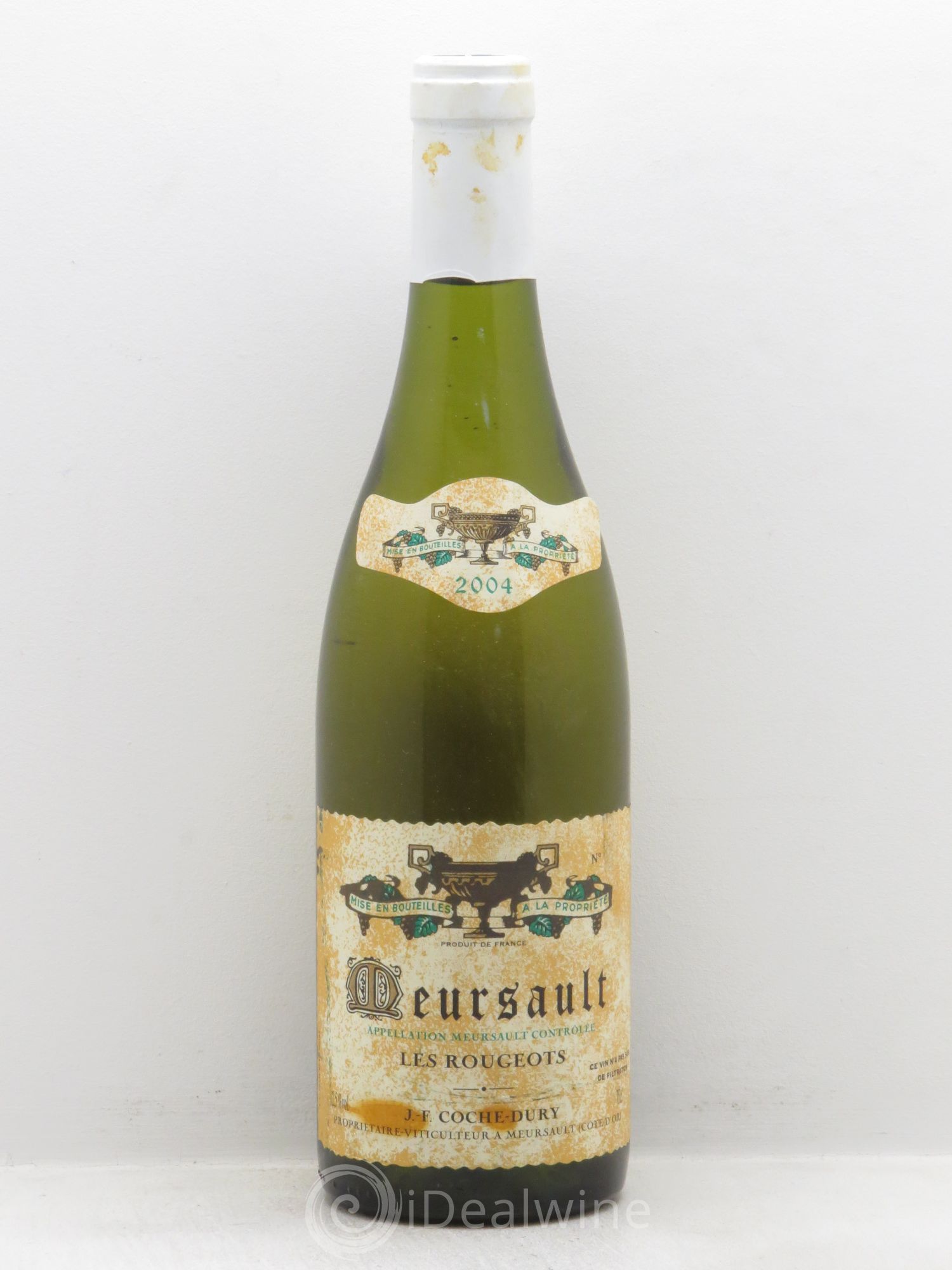 Meursault Les Rougeots Coche Dury (Domaine) 2004 - Lot de 1 bouteille - 0