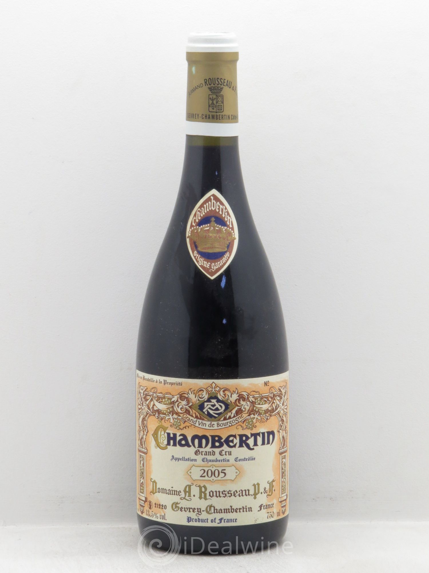 Chambertin Grand Cru Armand Rousseau (Domaine) 2005 - Lot de 1 bouteille - 0
