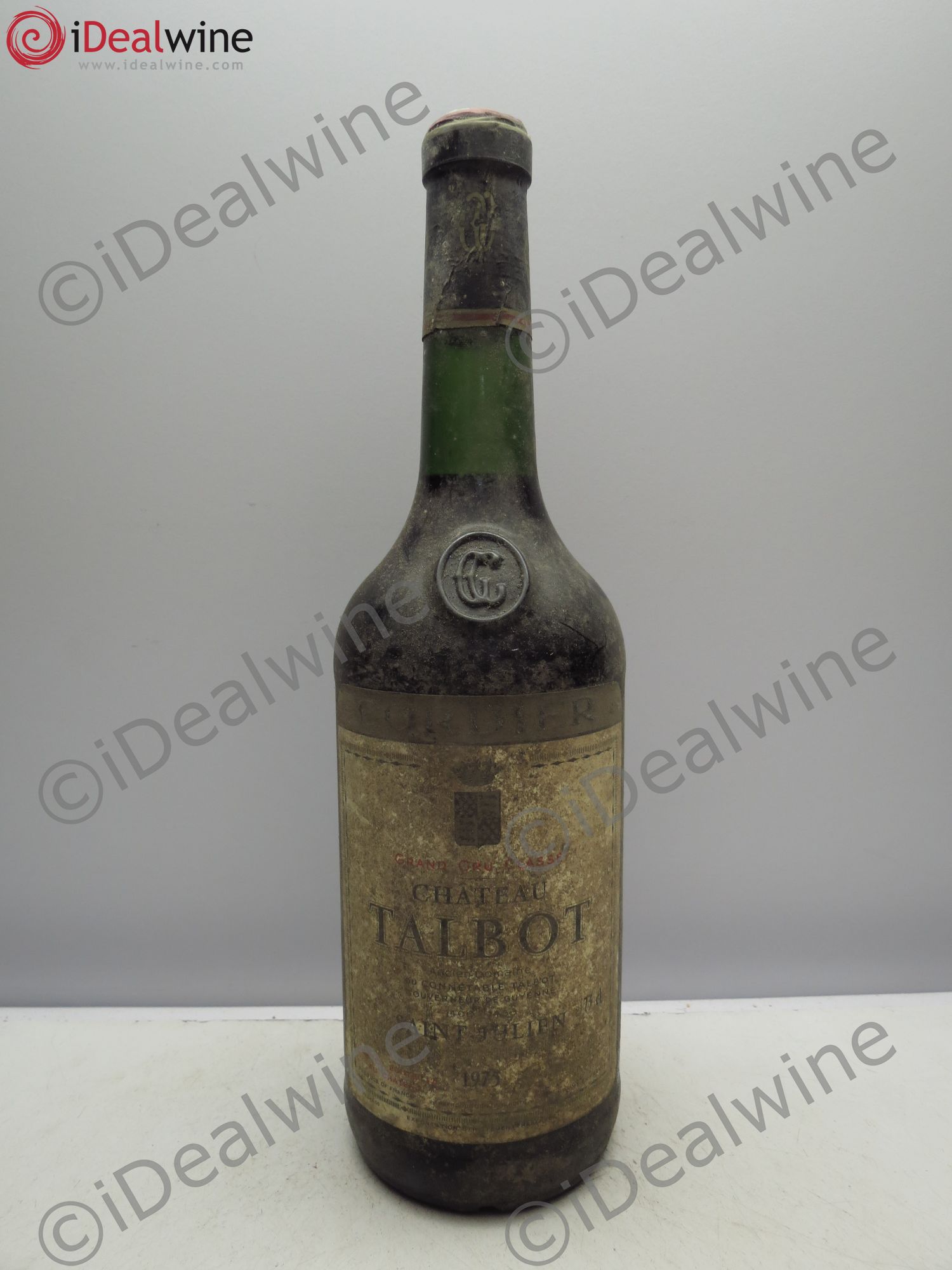 Château Talbot 4ème Grand Cru Classé 1975 - Lot de 1 bouteille - 0