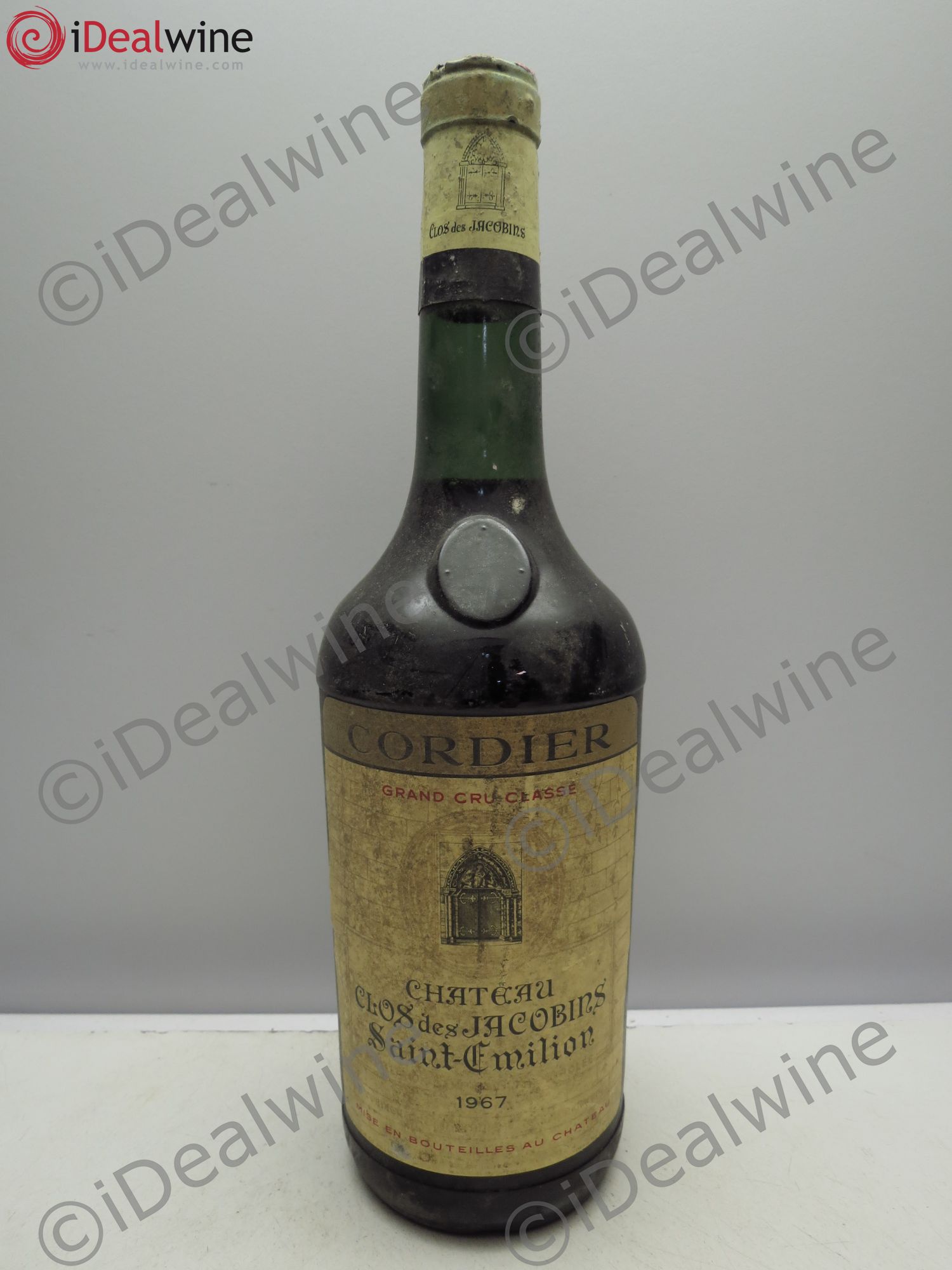 Château Clos des Jacobins Grand Cru Classé 1967 - Lot de 1 bouteille - 0