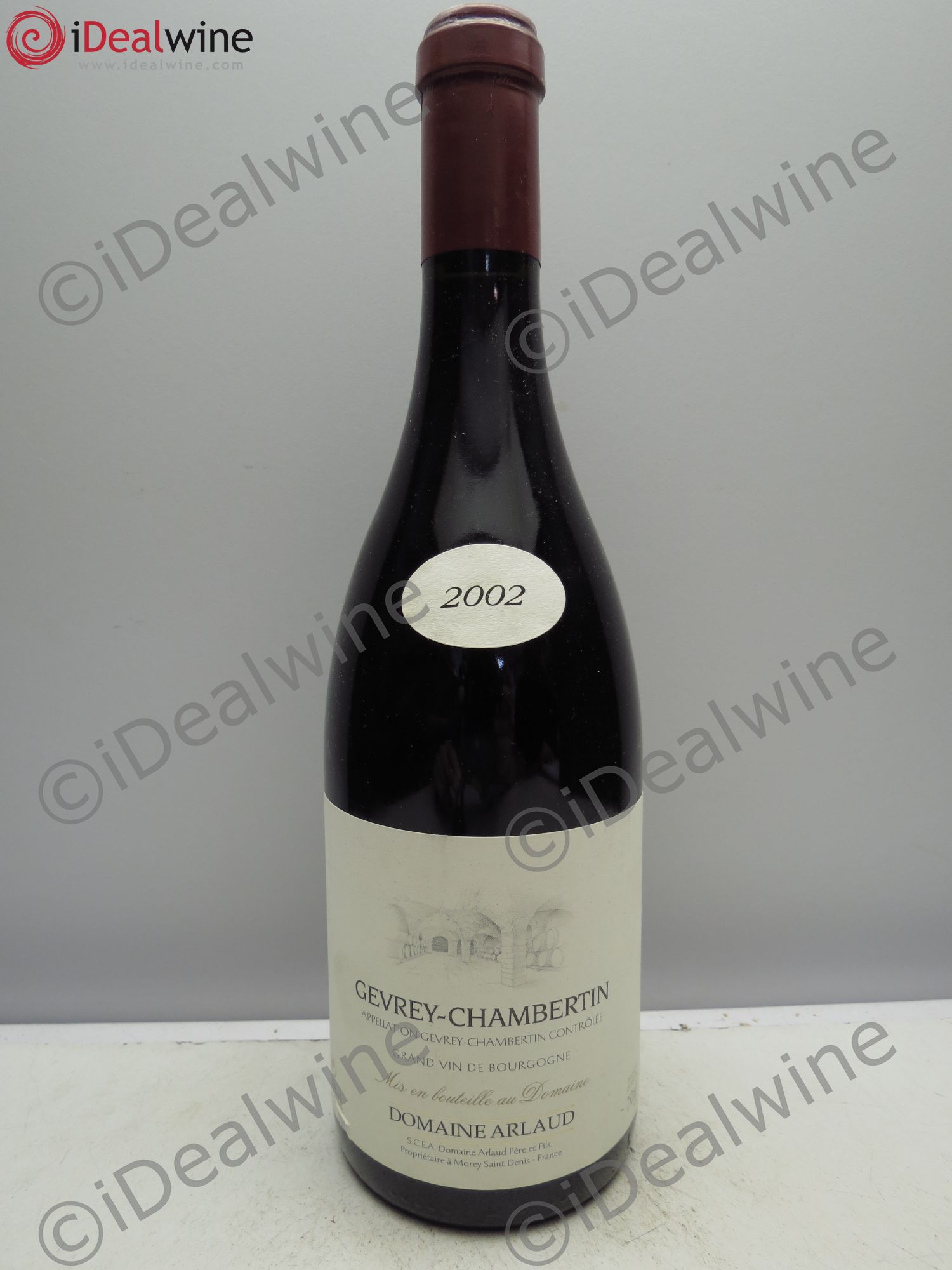 Gevrey-Chambertin Domaine Arlaud 2002 - Lot de 1 bouteille - 0