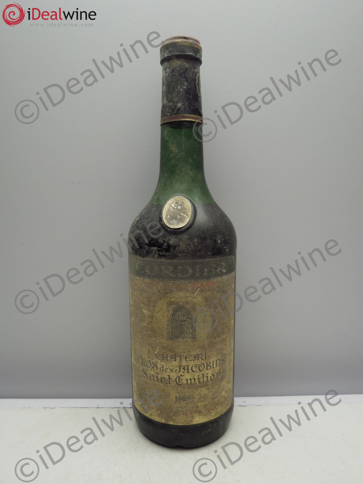 Château Clos des Jacobins Grand Cru Classé 1969 - Lot de 1 bouteille - 0