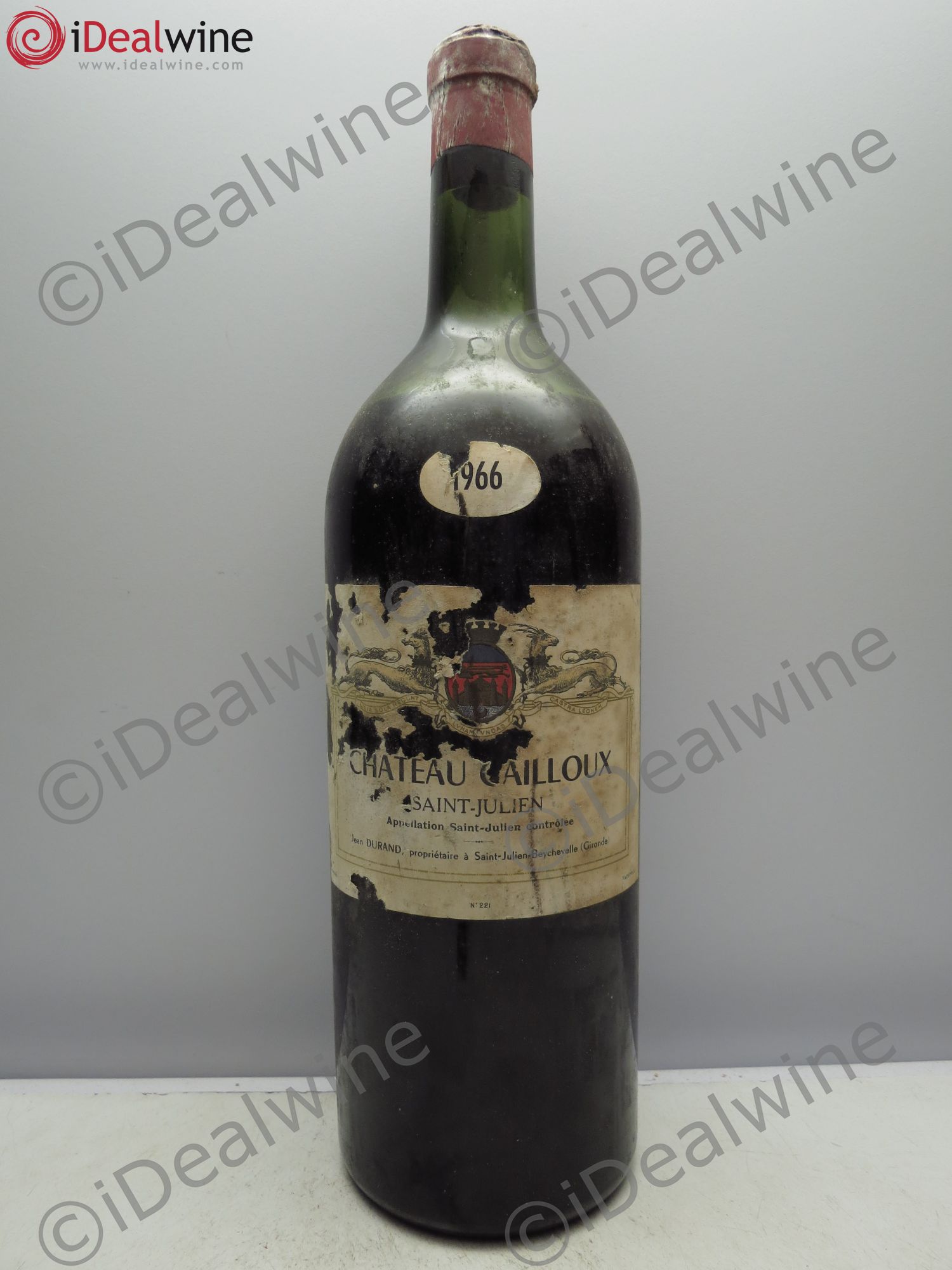 Saint-Julien Château Cailloux 1966 - Lot de 1 magnum - 0