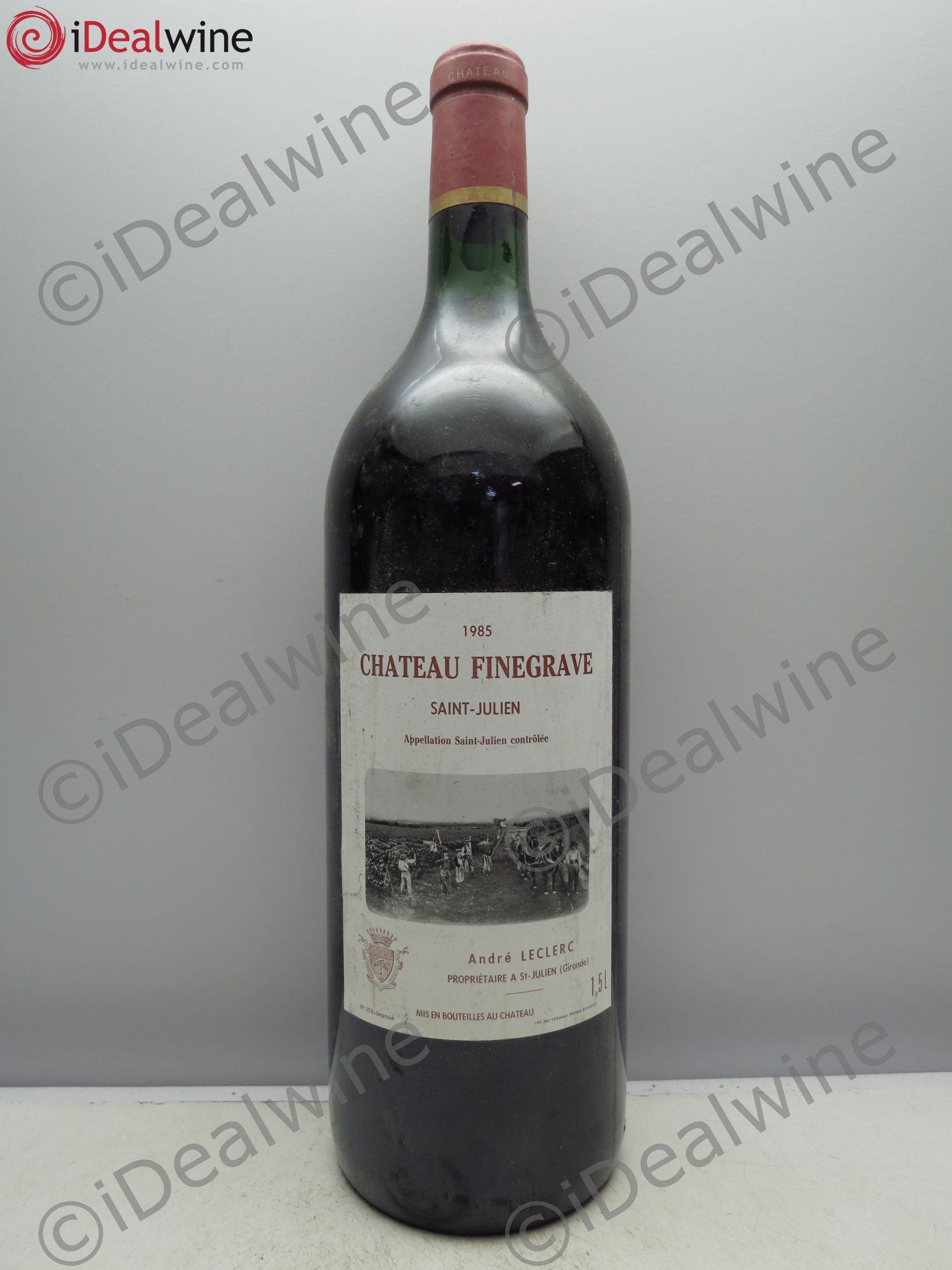 Château Saint-Pierre 4ème Grand Cru Classé Château Finegrave 1985 - Lot de 1 magnum - 0