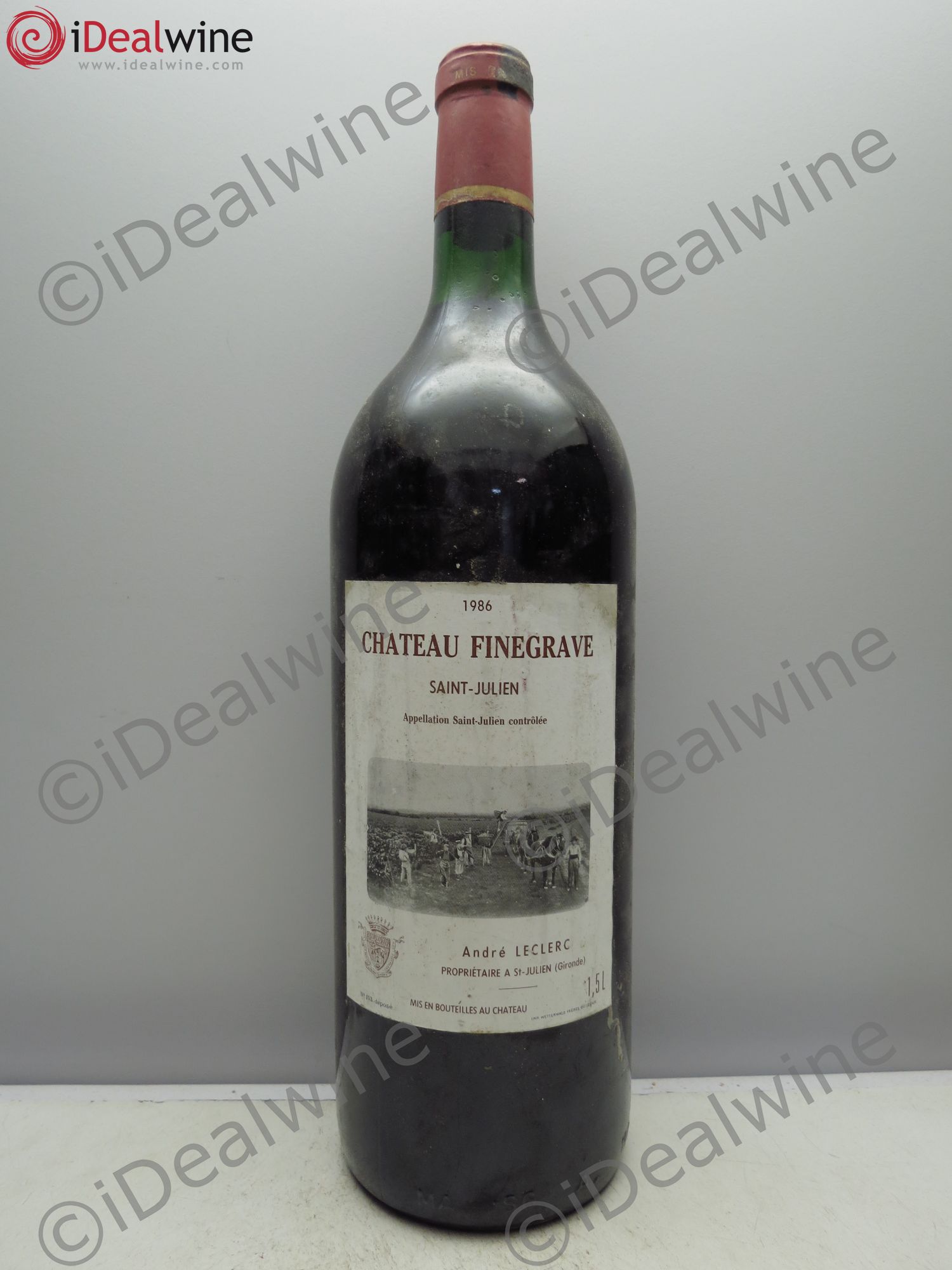 Saint-Julien Château Finegrave 1986 - Lot de 1 magnum - 0