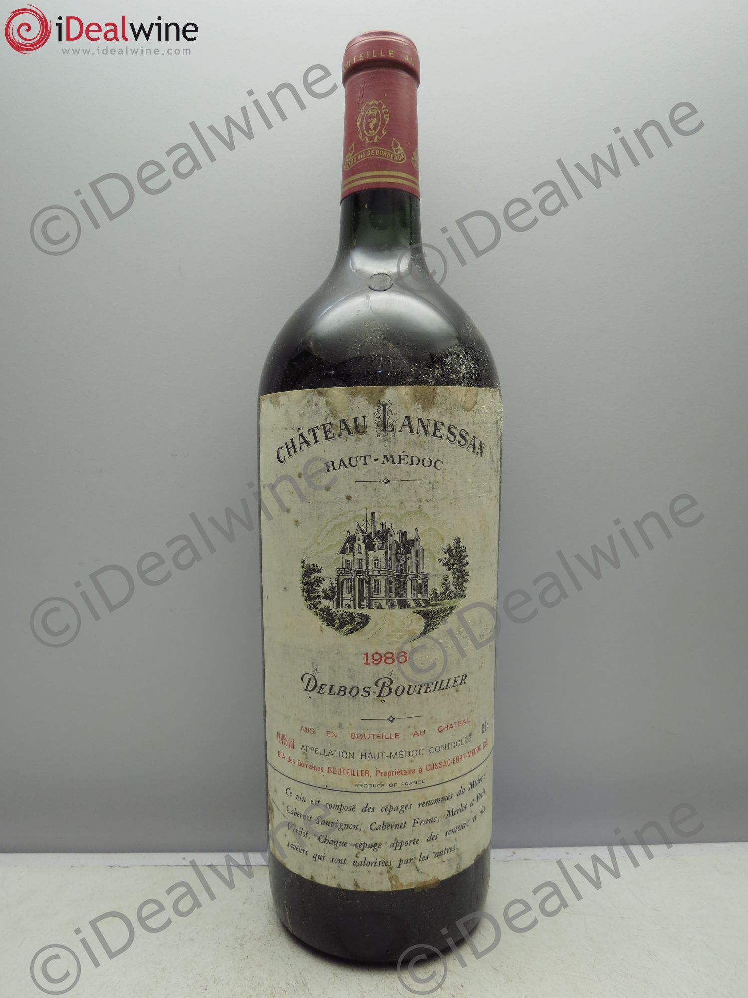 Château Lanessan Cru Bourgeois 1986 - Lot de 1 magnum - 0