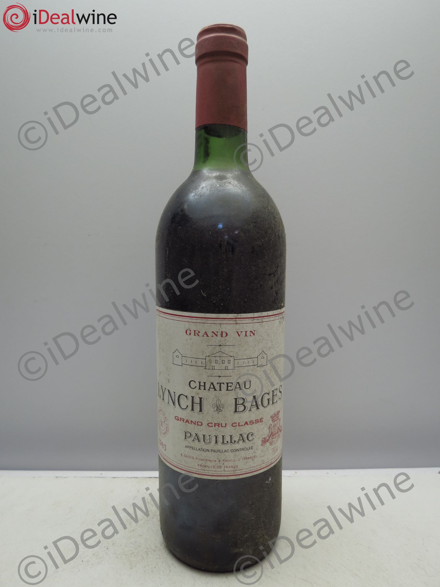 Château Lynch Bages 5ème Grand Cru Classé 1983 - Lot de 1 bouteille - 0