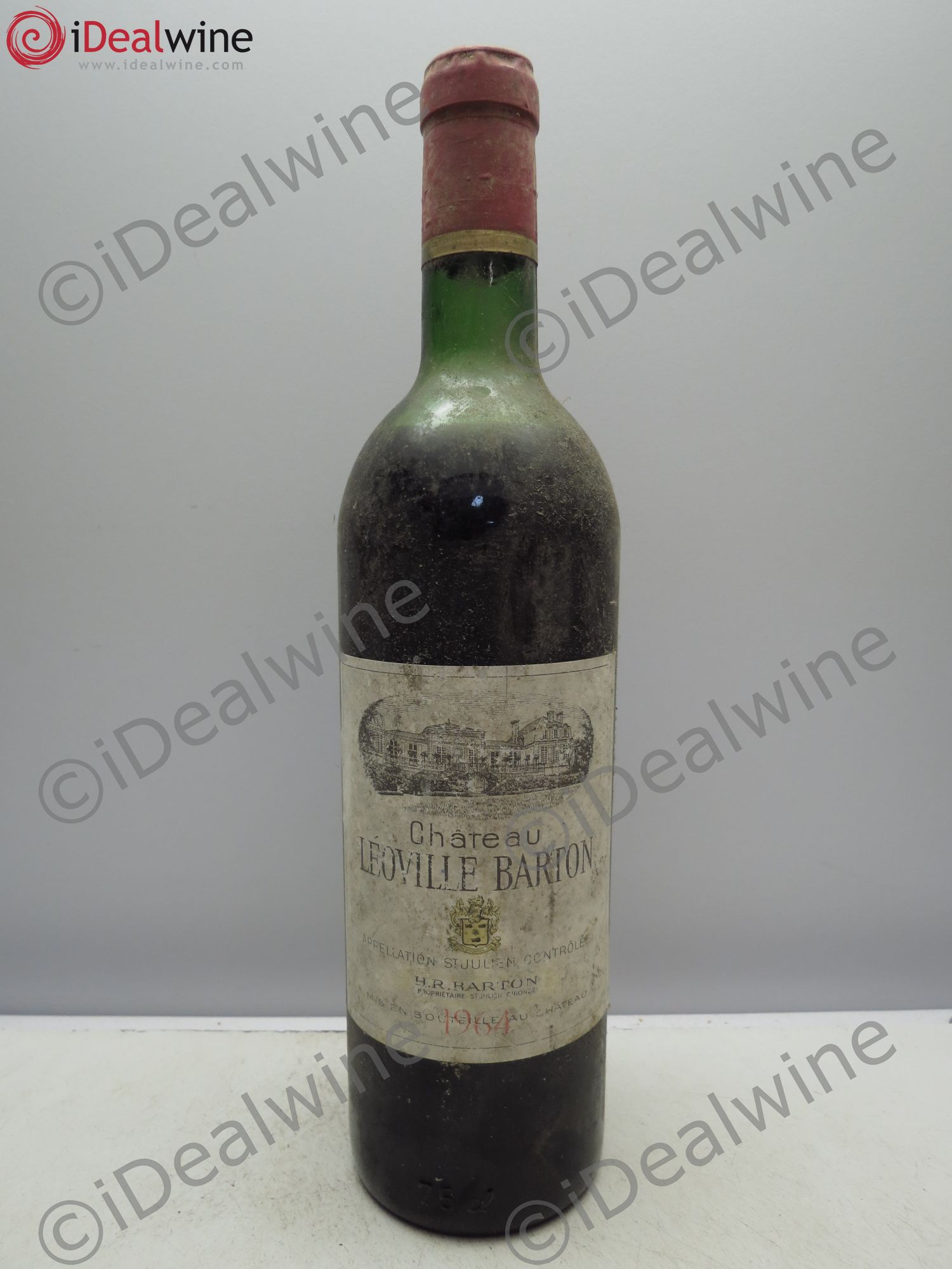 Château Léoville Barton 2ème Grand Cru Classé 1964 - Lot de 1 bouteille - 0