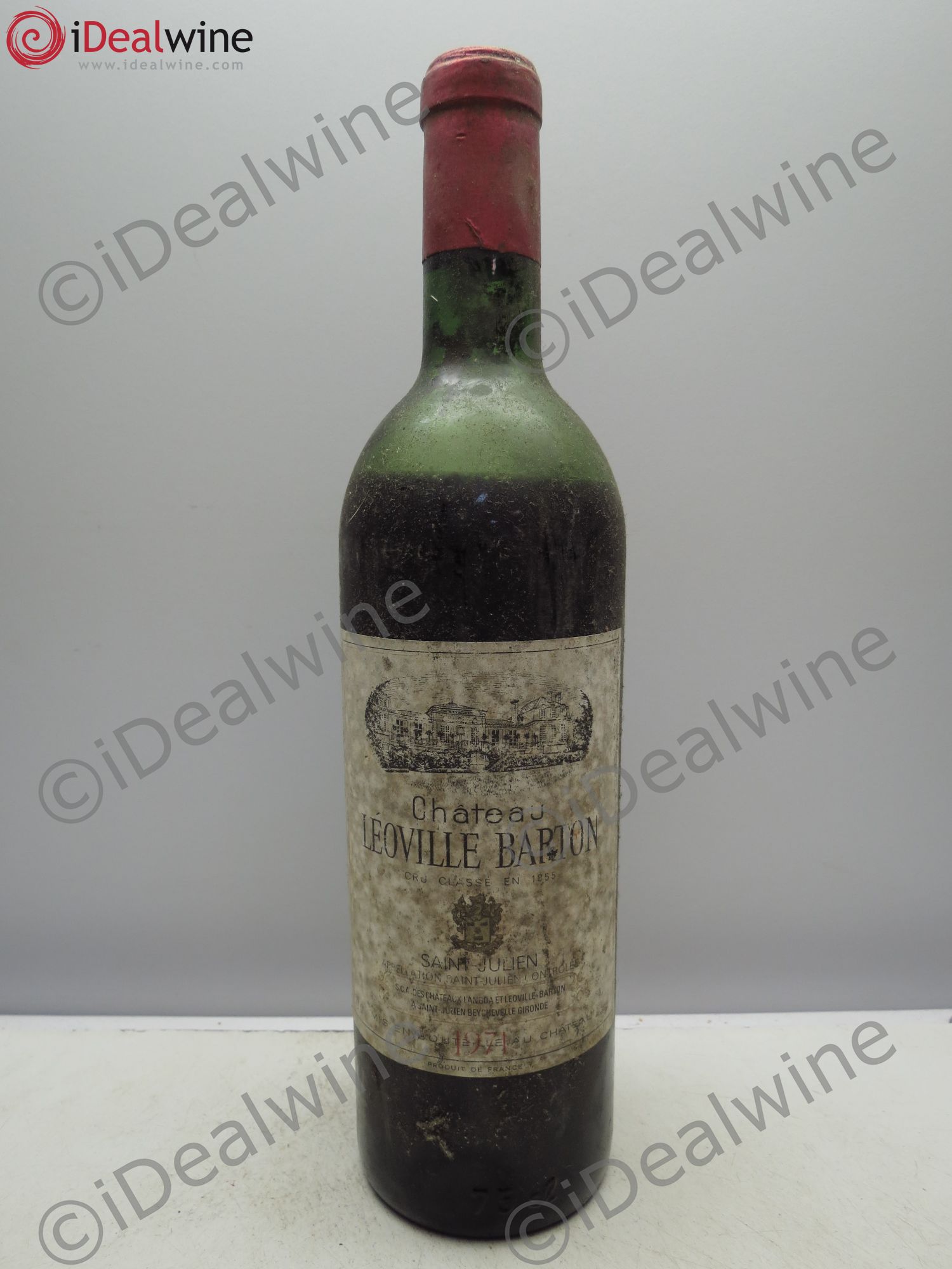Château Léoville Barton 2ème Grand Cru Classé 1971 - Lot de 1 bouteille - 0