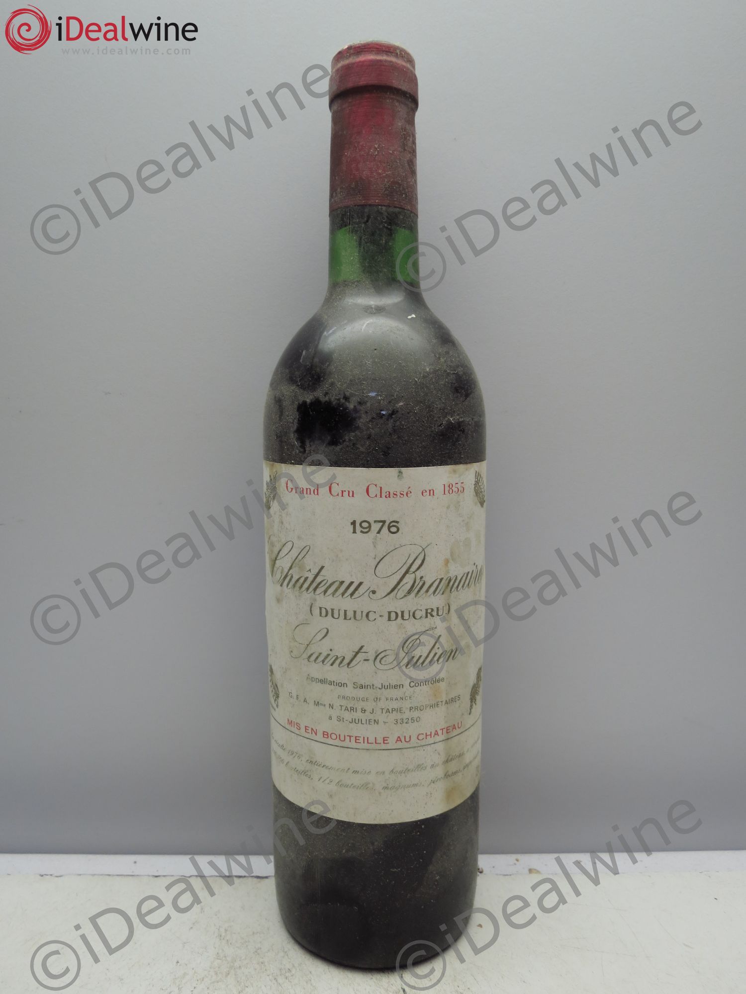 Château Branaire Ducru 4ème Grand Cru Classé 1976 - Lot de 1 bouteille - 0