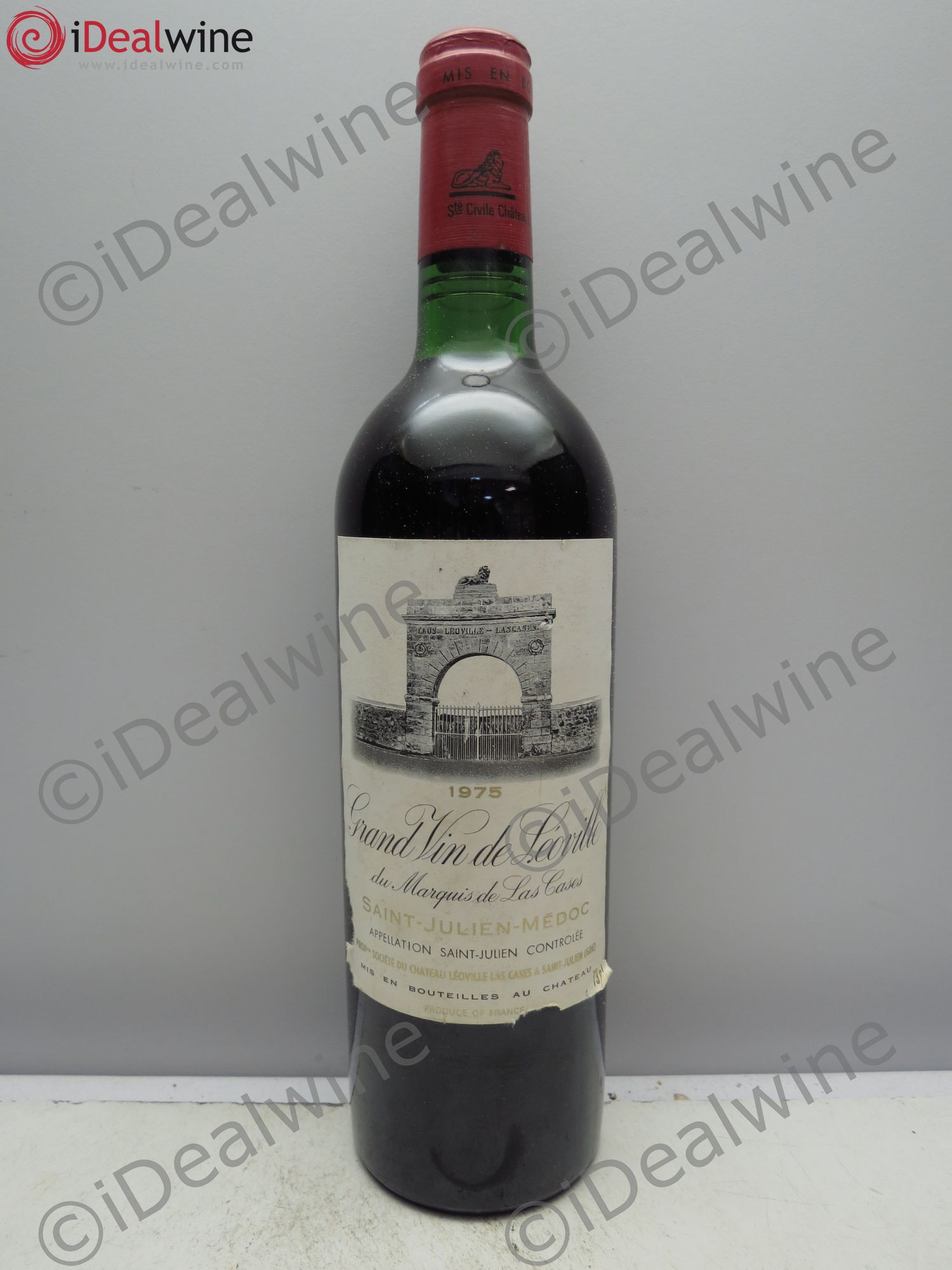 Château Léoville Las Cases 2ème Grand Cru Classé 1975 - Lot de 1 bouteille - 0