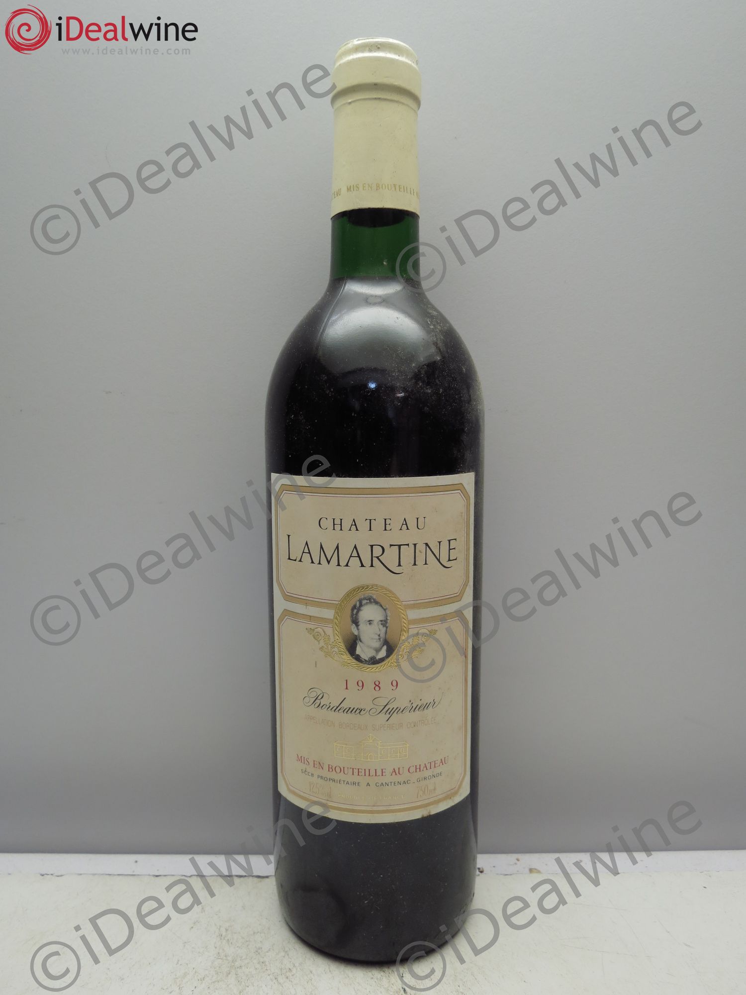 Bordeaux Château Lamartine 1989 - Lot de 1 bouteille - 0