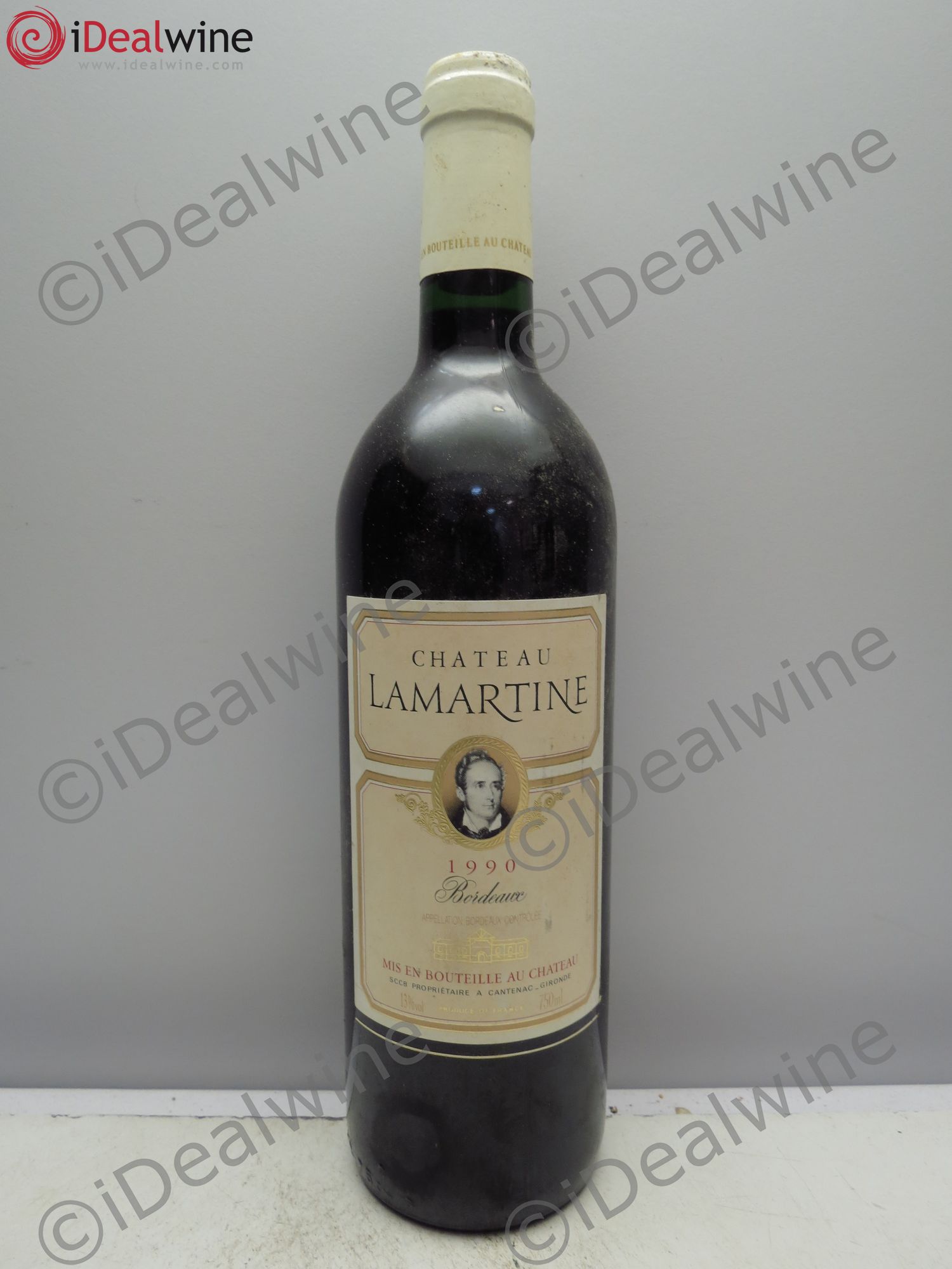 Bordeaux Château Lamartine 1990 - Lot de 1 bouteille - 0