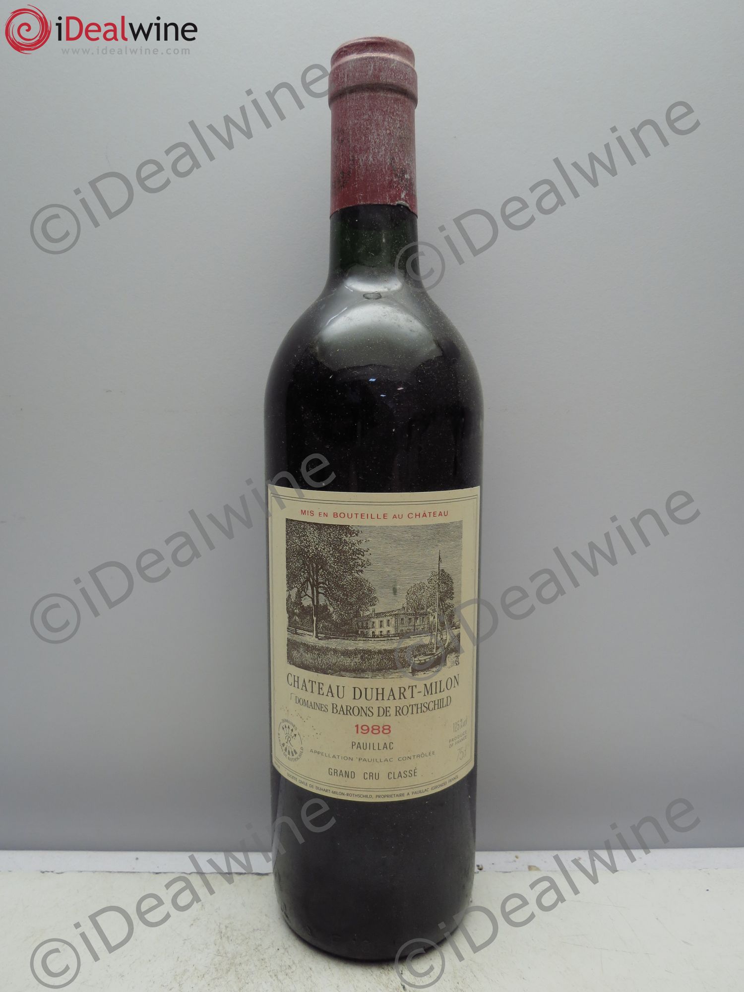 Château Duhart-Milon 4ème Grand Cru Classé 1988 - Lot de 1 bouteille - 0