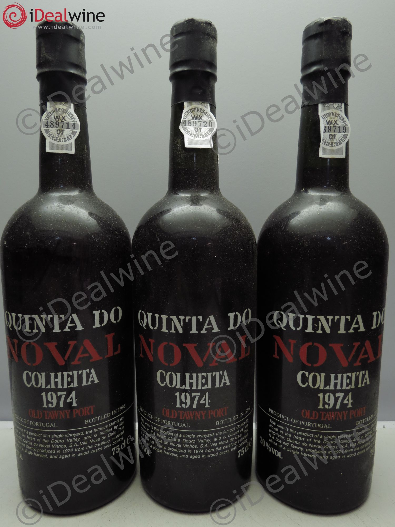 Porto Quinta Do Noval Colheita Old Tawny 1974 - Posten von 3 Flaschen - 0