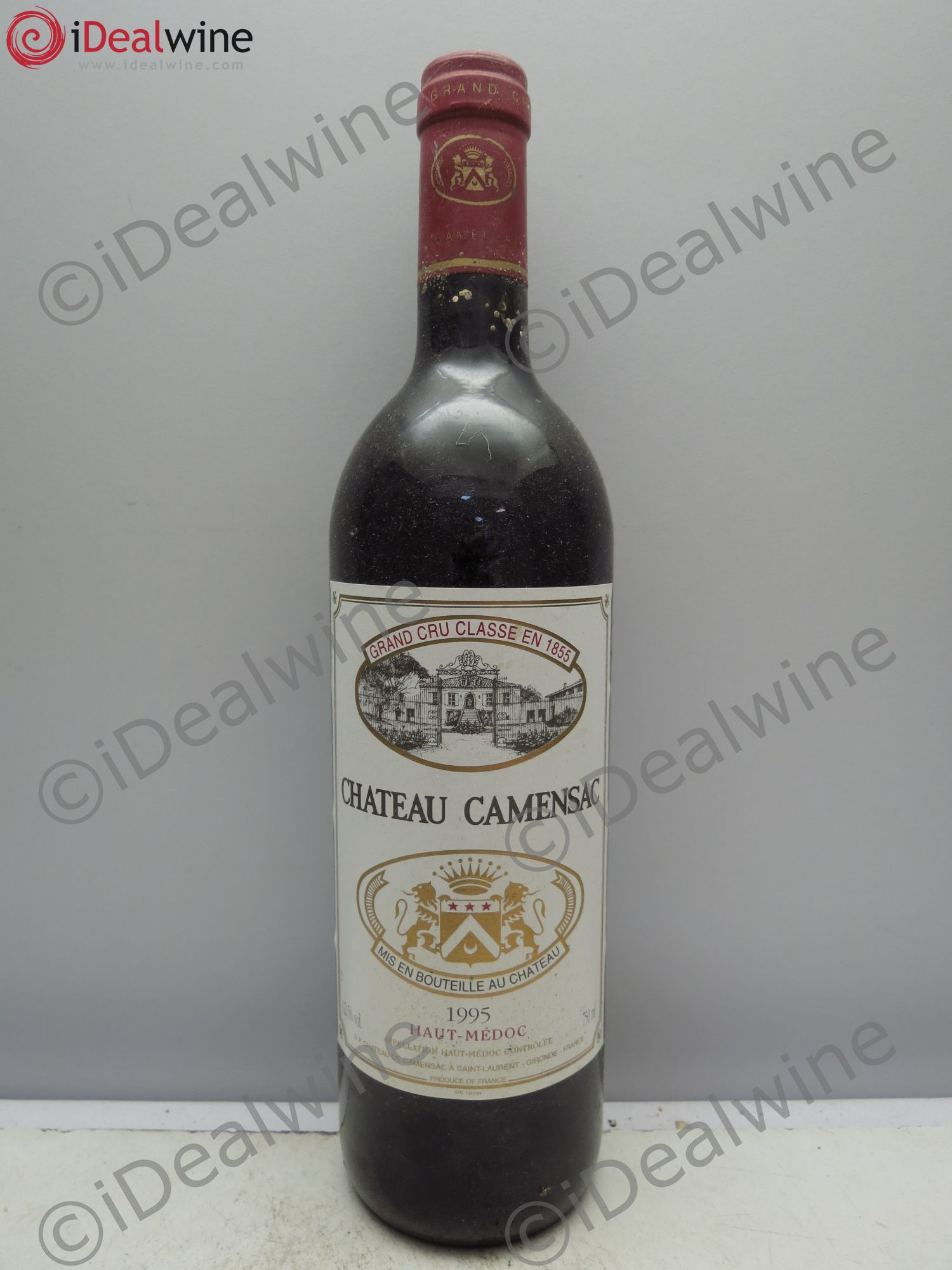 Château Camensac 5ème Grand Cru Classé 1995 - Lot de 1 bouteille - 0