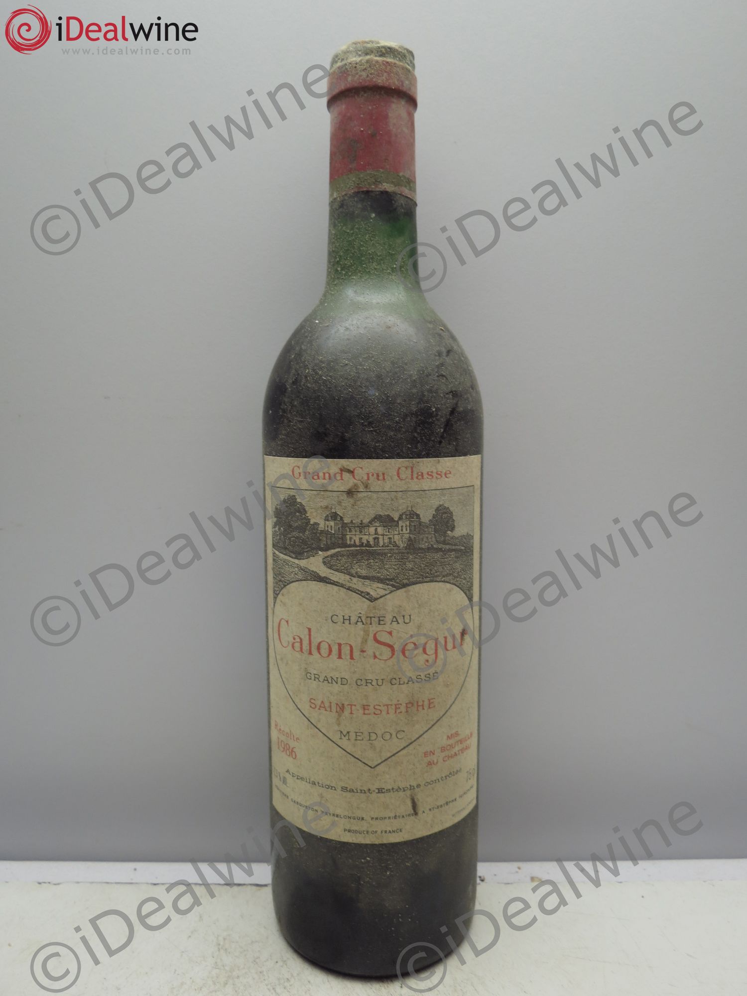 Château Calon Ségur 3ème Grand Cru Classé 1986 - Lot de 1 bouteille - 0