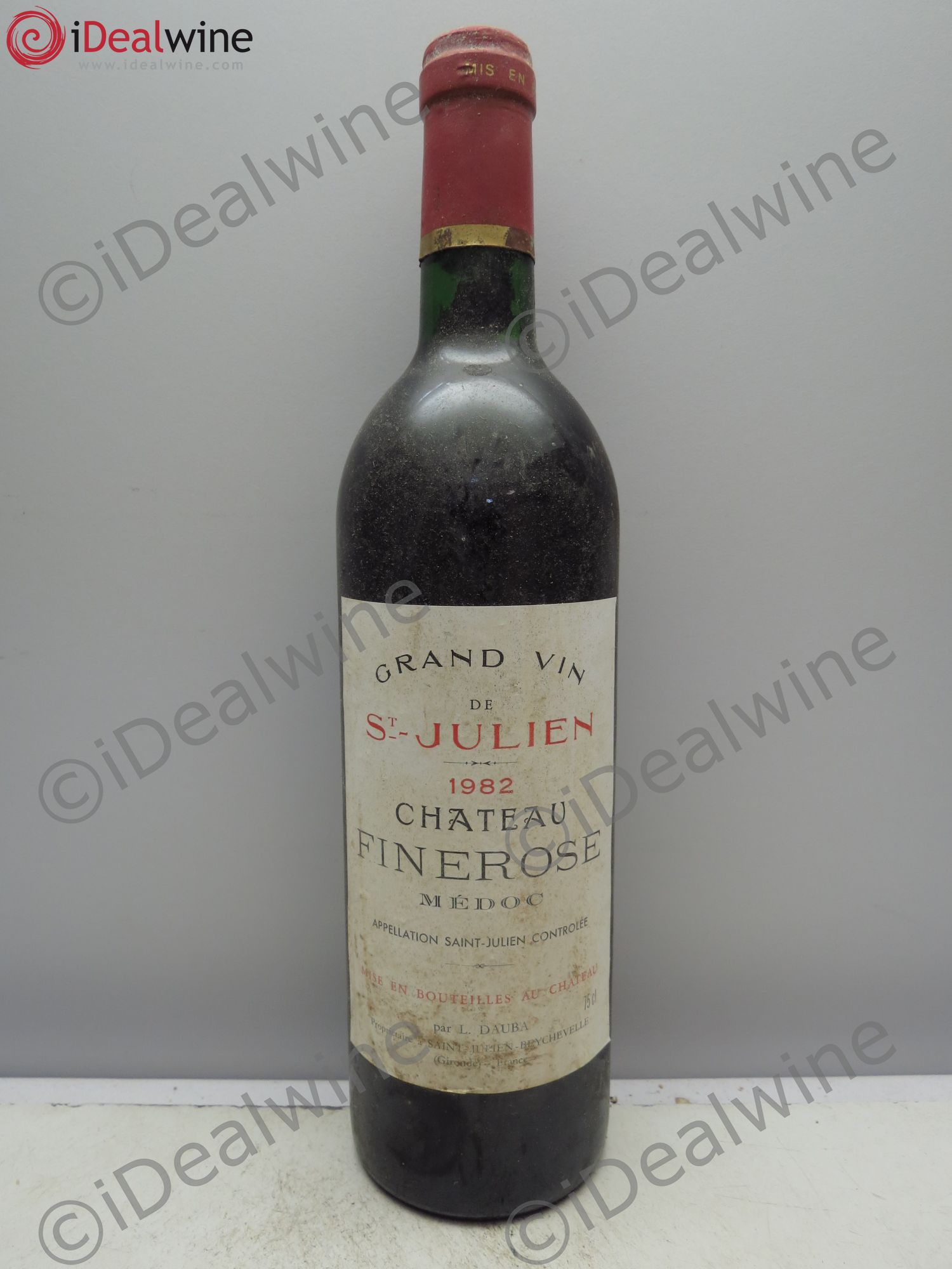 Saint-Julien Château Finerose 1982 - Posten von 1 Flasche - 0