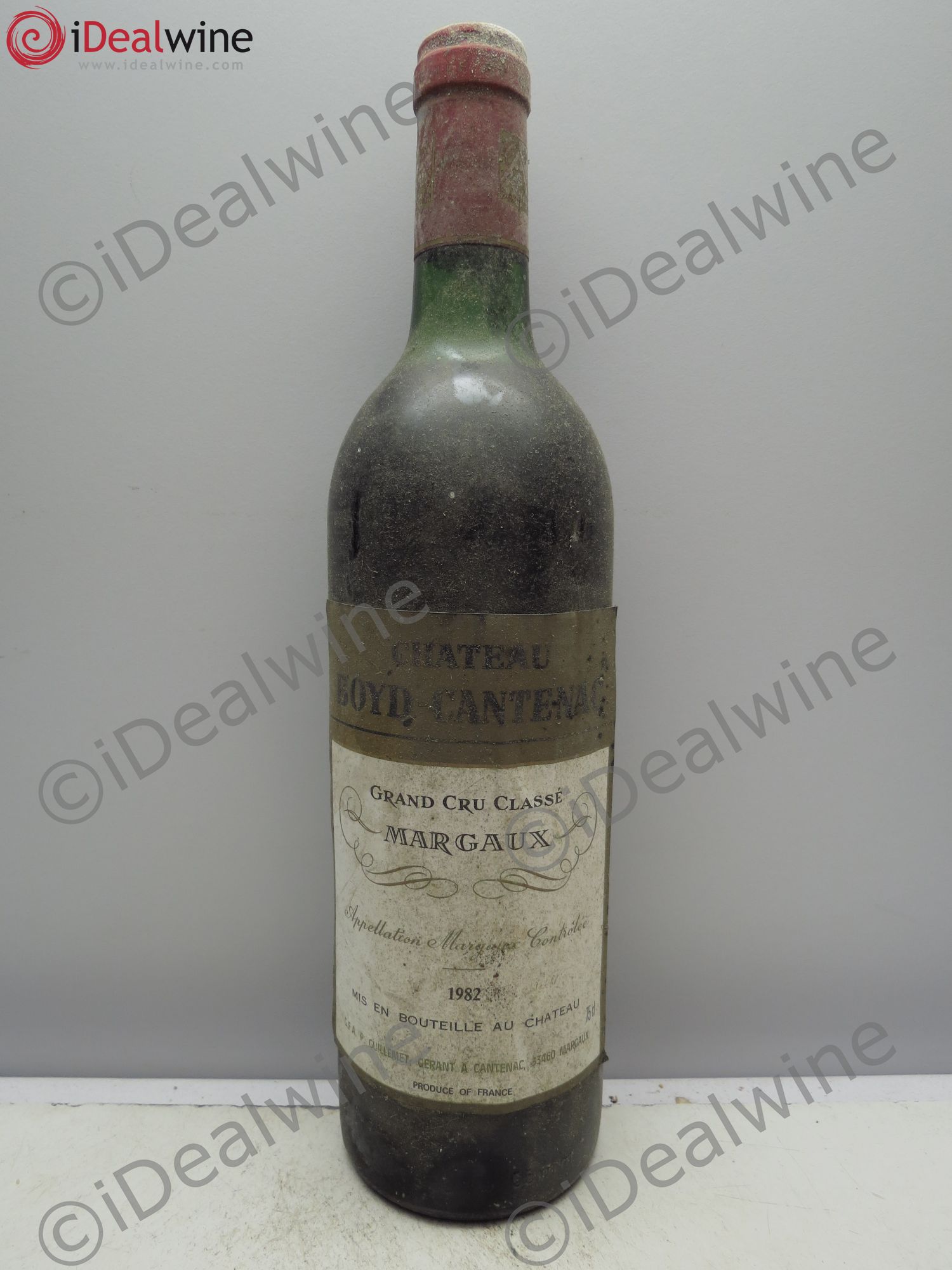 Château Boyd Cantenac 3ème Grand Cru Classé 1982 - Lot de 1 bouteille - 0