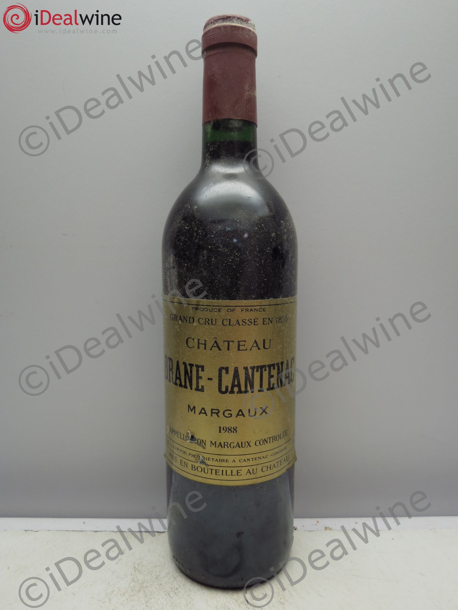Château Brane Cantenac 2ème Grand Cru Classé 1988 - Lot de 1 bouteille - 0