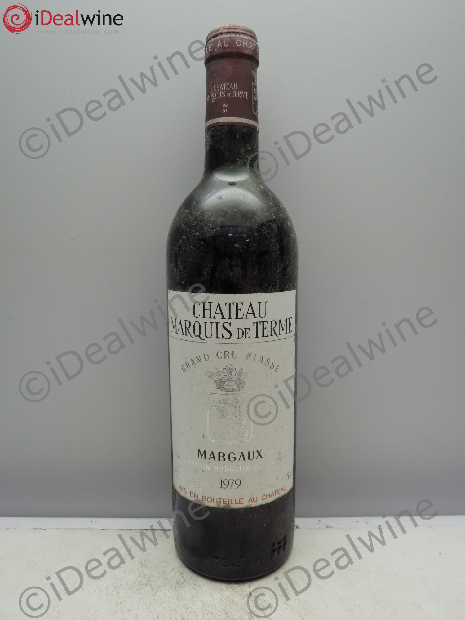 Château Marquis de Terme 4ème Grand Cru Classé 1979 - Lot de 1 bouteille - 0