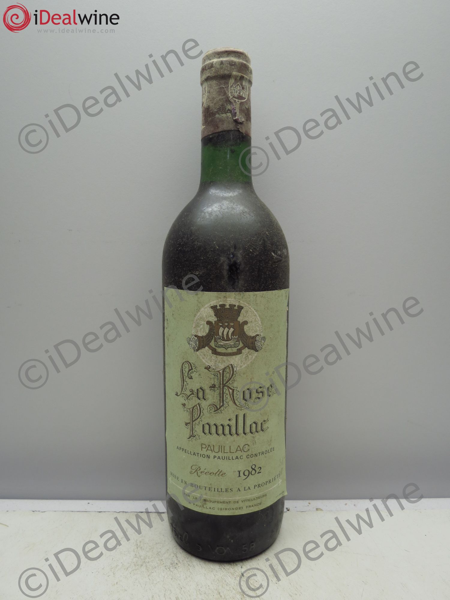 Pauillac Château La Rose 1982 - Posten von 1 Flasche - 0