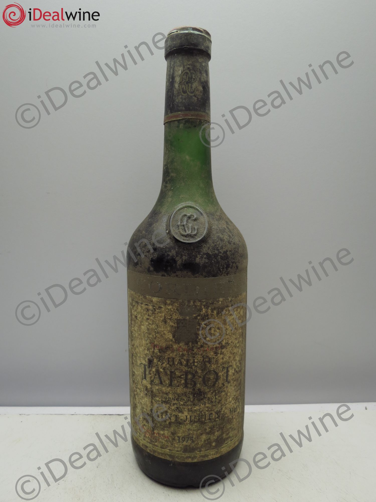 Château Talbot 4ème Grand Cru Classé 1975 - Lot de 1 bouteille - 0