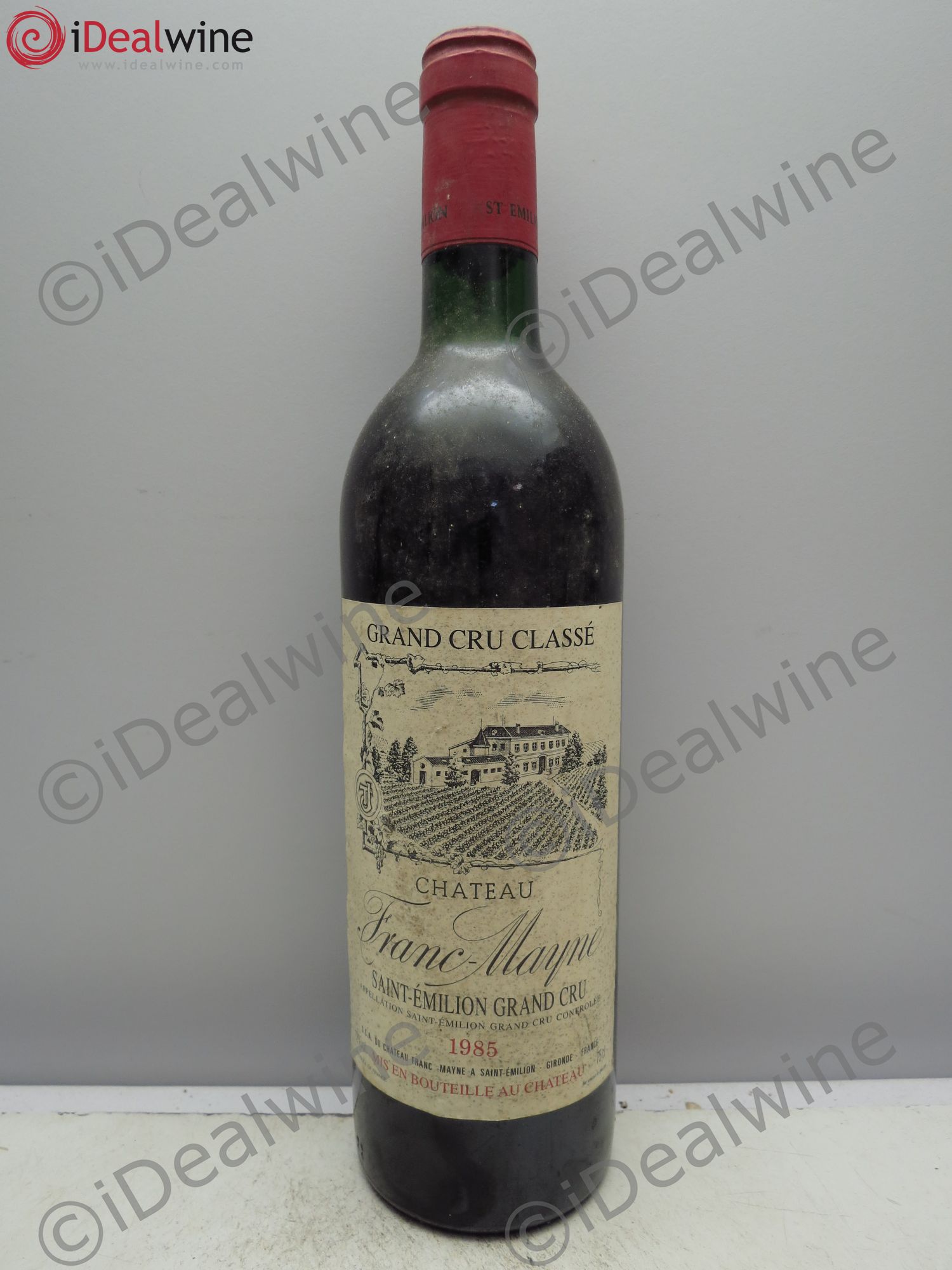 Château Franc Mayne Grand Cru Classé 1985 - Lot de 1 bouteille - 0