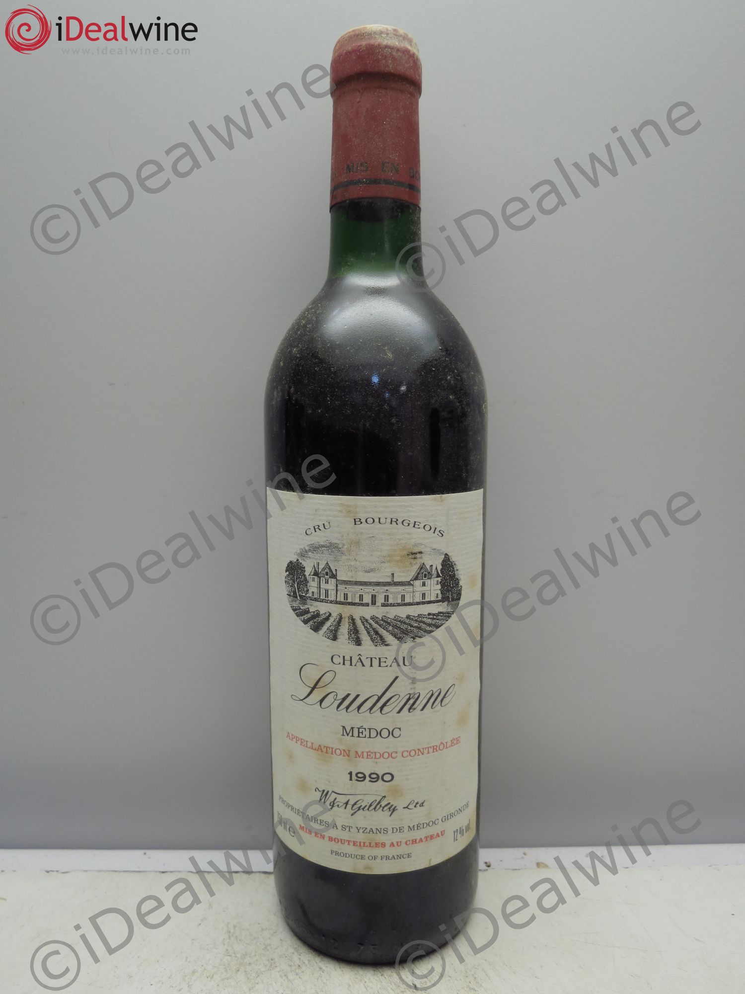 Château Loudenne Cru Bourgeois 1990 - Lot de 1 bouteille - 0