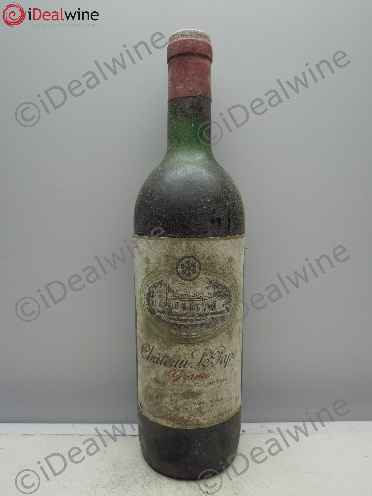 Graves Château Le Pape 1979 - Lot de 1 bouteille - 0