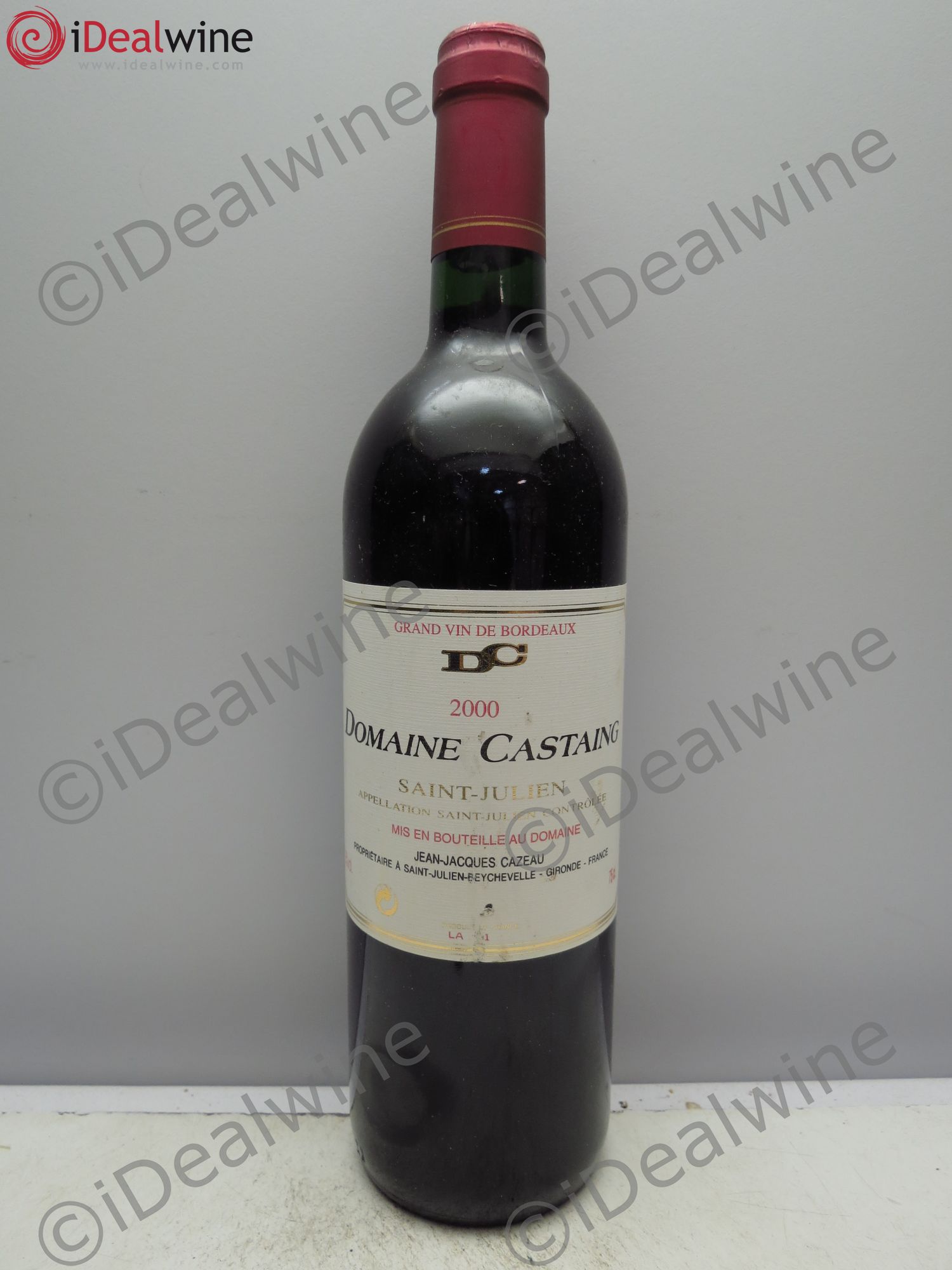 Saint-Julien Domaine Castaing 2000 - Lot de 1 bouteille - 0