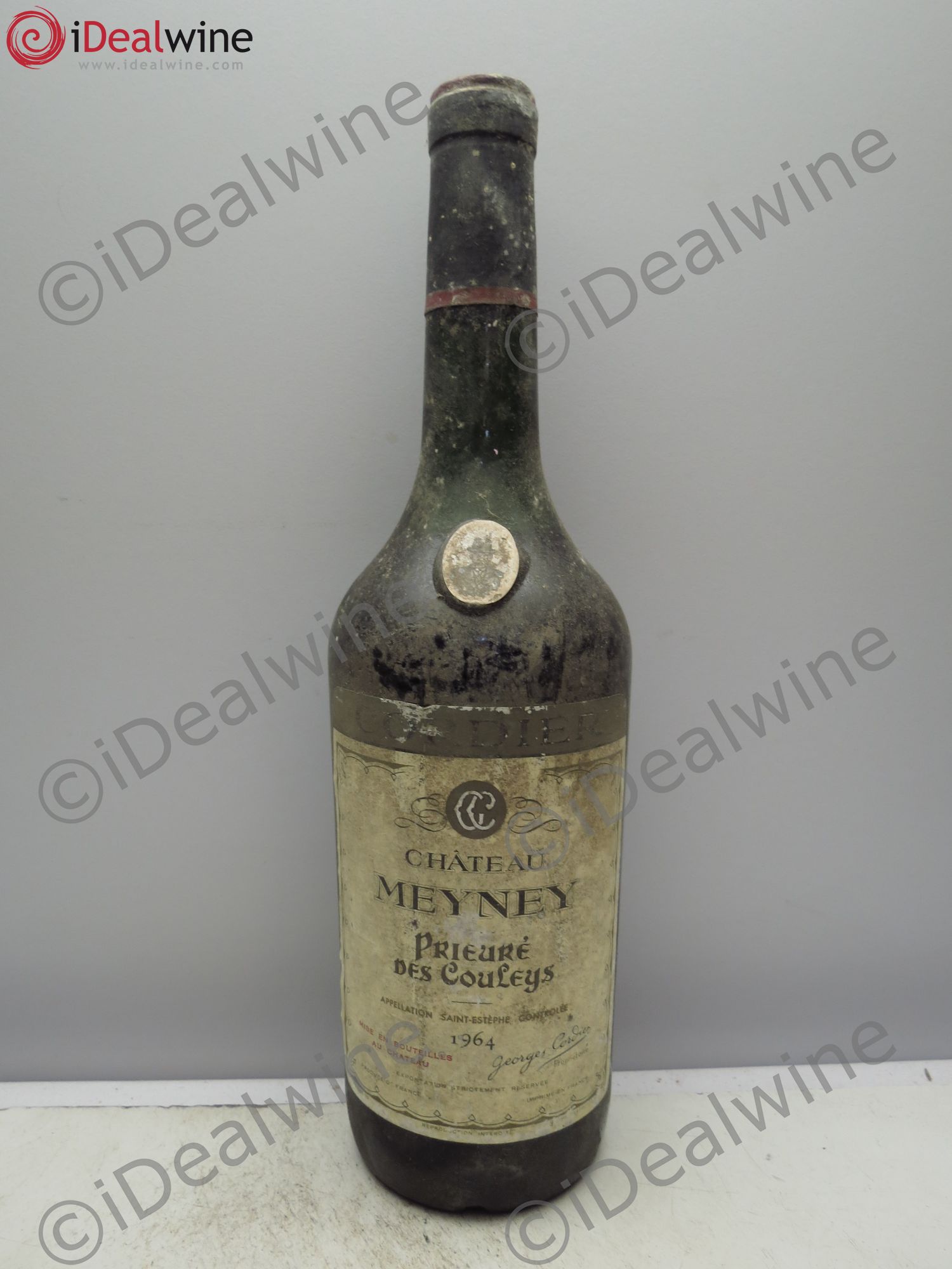 Château Meyney Prieuré des Couleys 1964 - Lot de 1 bouteille - 0