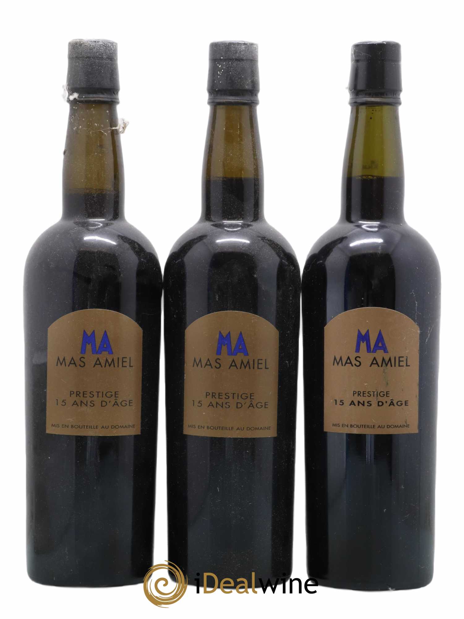 Maury Mas Amiel Prestige 15 ans - Lot de 3 bouteilles - 0