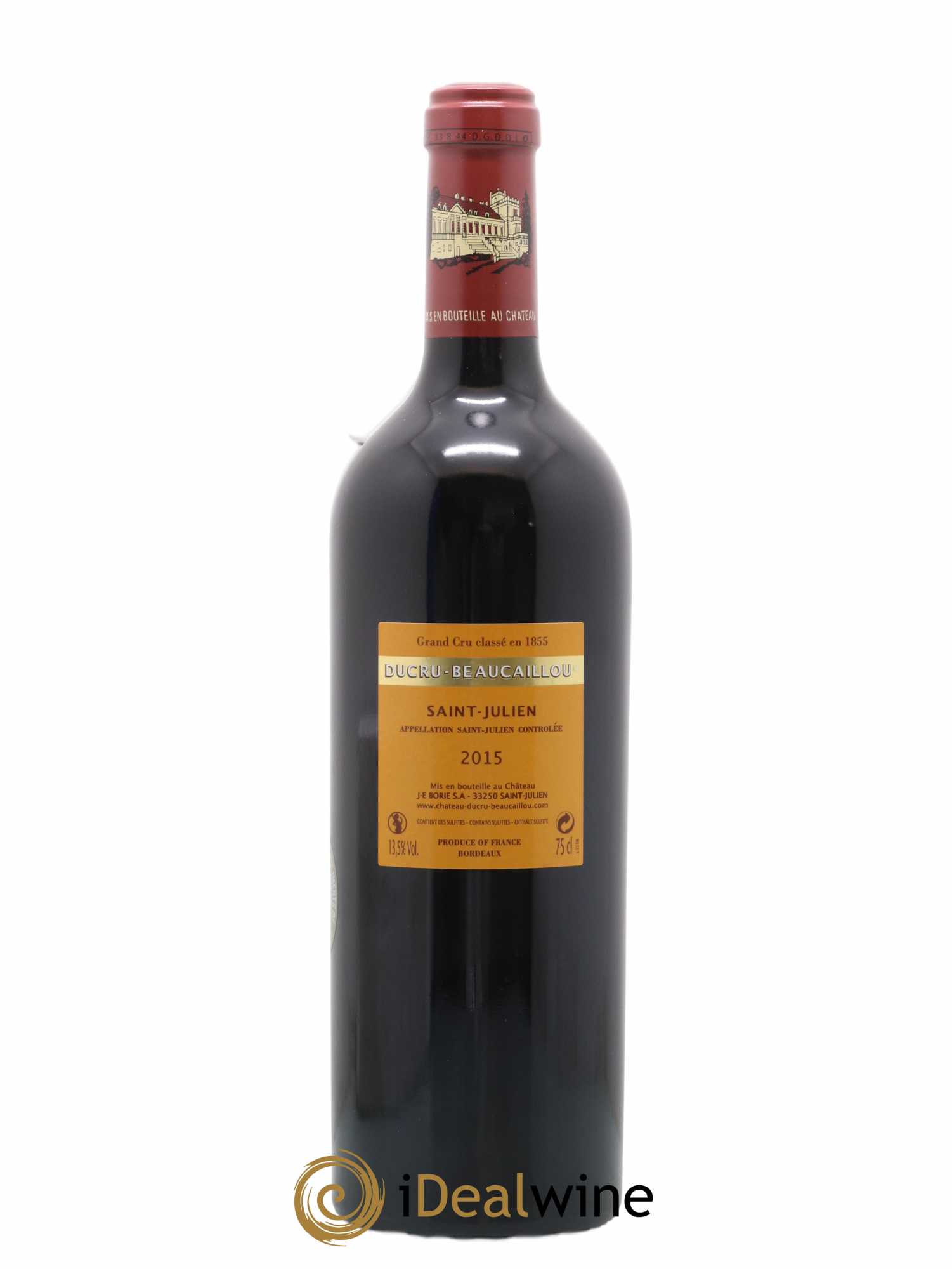 Château Ducru Beaucaillou 2ème Grand Cru Classé 2015 - Lot de 1 bouteille - 1