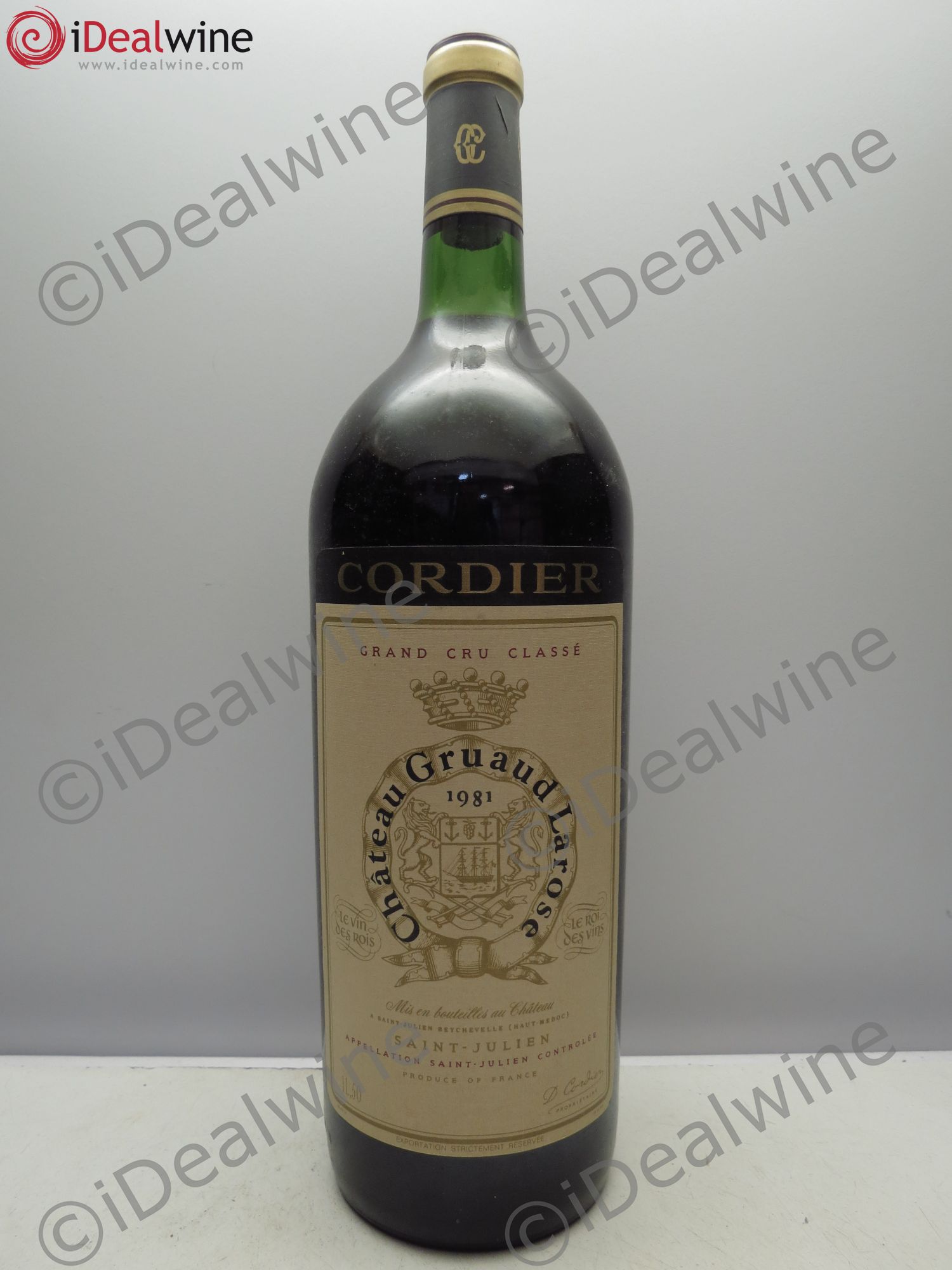 Château Gruaud Larose 2ème Grand Cru Classé 1981 - Lot de 1 magnum - 0