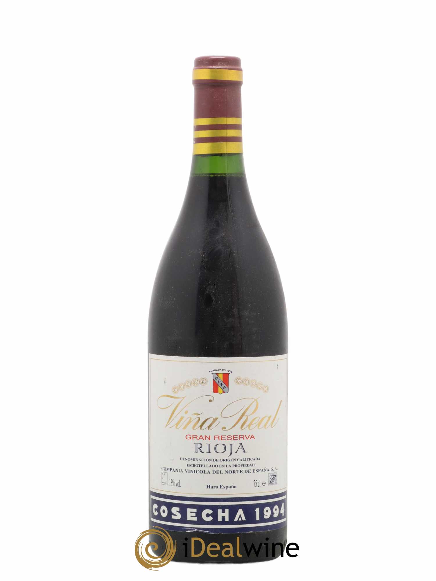 Rioja DOCA Gran Reserva Vina Real 1994 - Lot de 1 bouteille - 0