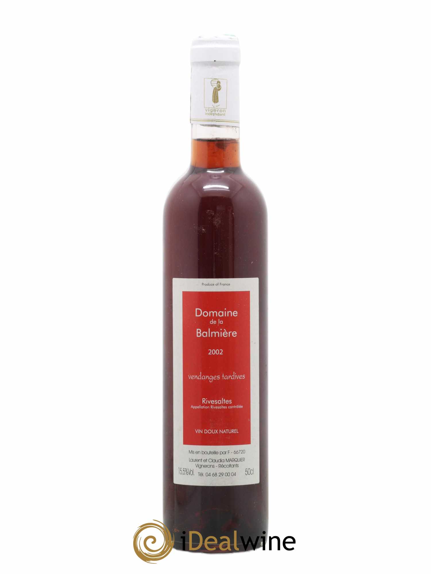 Rivesaltes 2002 - Posten von 1 Flasche - 0