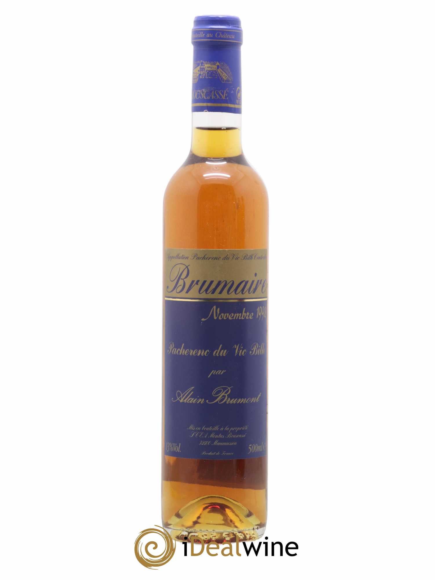 Pacherenc du Vic-Bilh Brumaire Alain Brumont 50cl 1998 - Lotto di 1 bottiglia - 0
