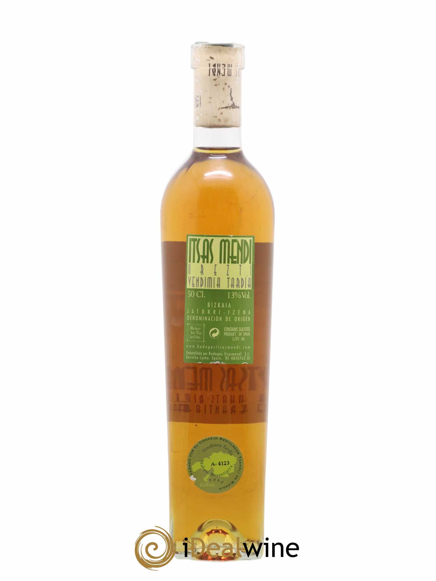 Vins Etrangers Itsas Mendi Vendemia Taria Mahats 50cl - Lot of 1 bottle - 0