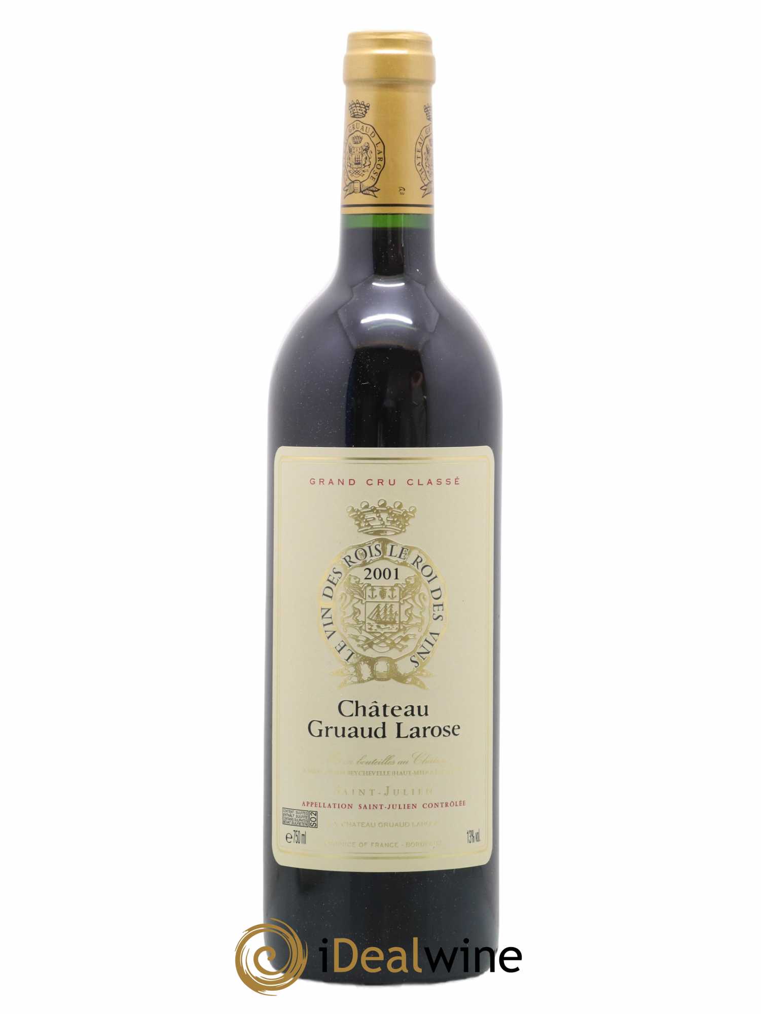 Château Gruaud Larose 2ème Grand Cru Classé 2001 - Lot de 1 bouteille - 0