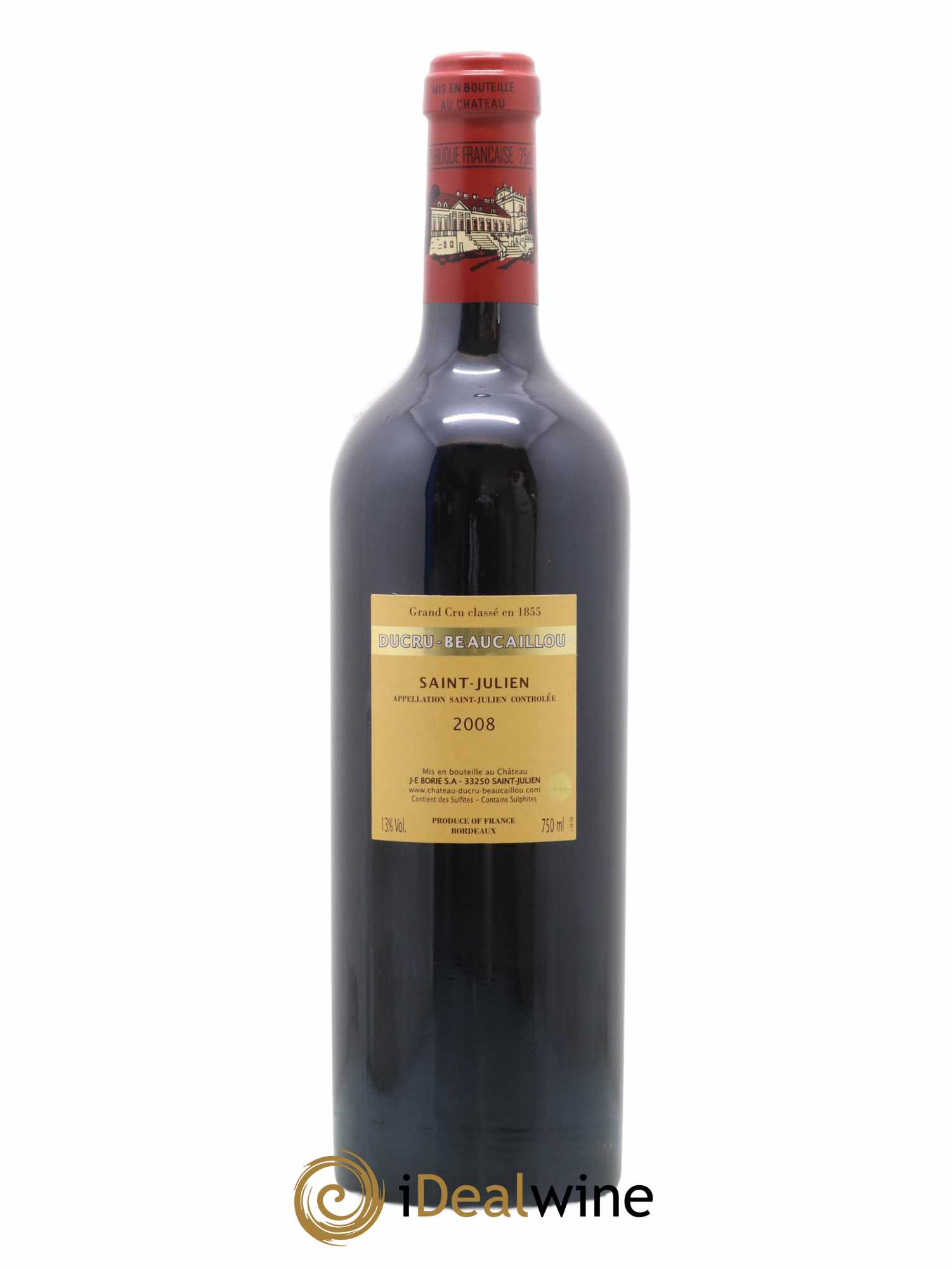 Château Ducru Beaucaillou 2ème Grand Cru Classé 2008 - Lot of 1 bottle - 1