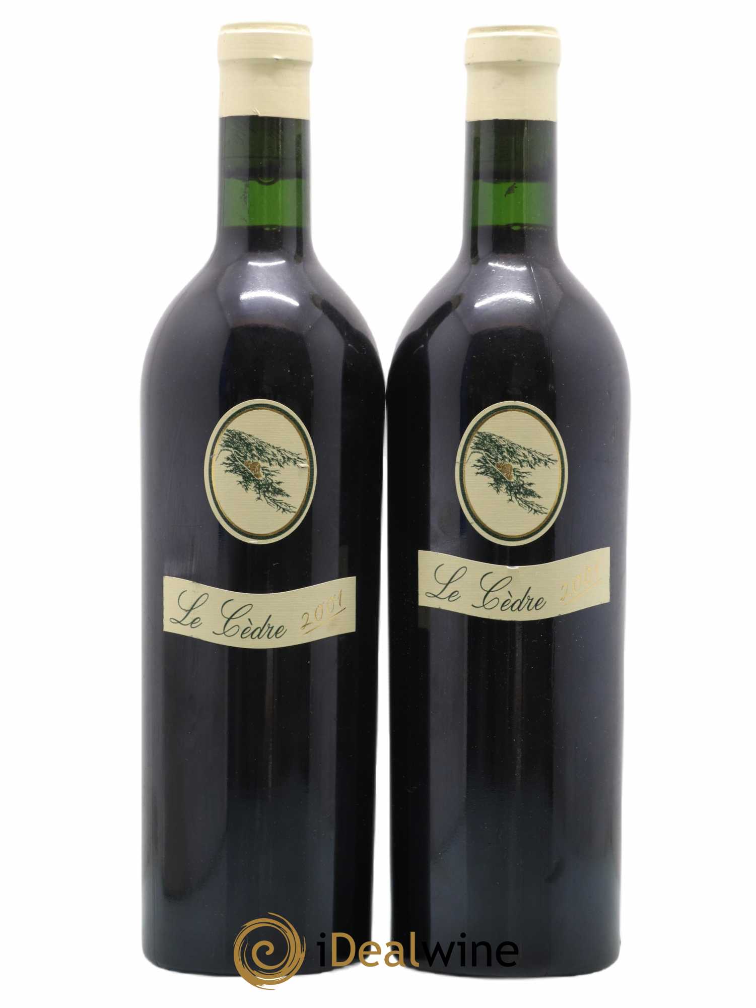 Cahors Château du Cèdre Cuvée Le Cèdre Pascal et Jean-Marc Verhaeghe 2001 - Lot de 2 bouteilles - 0