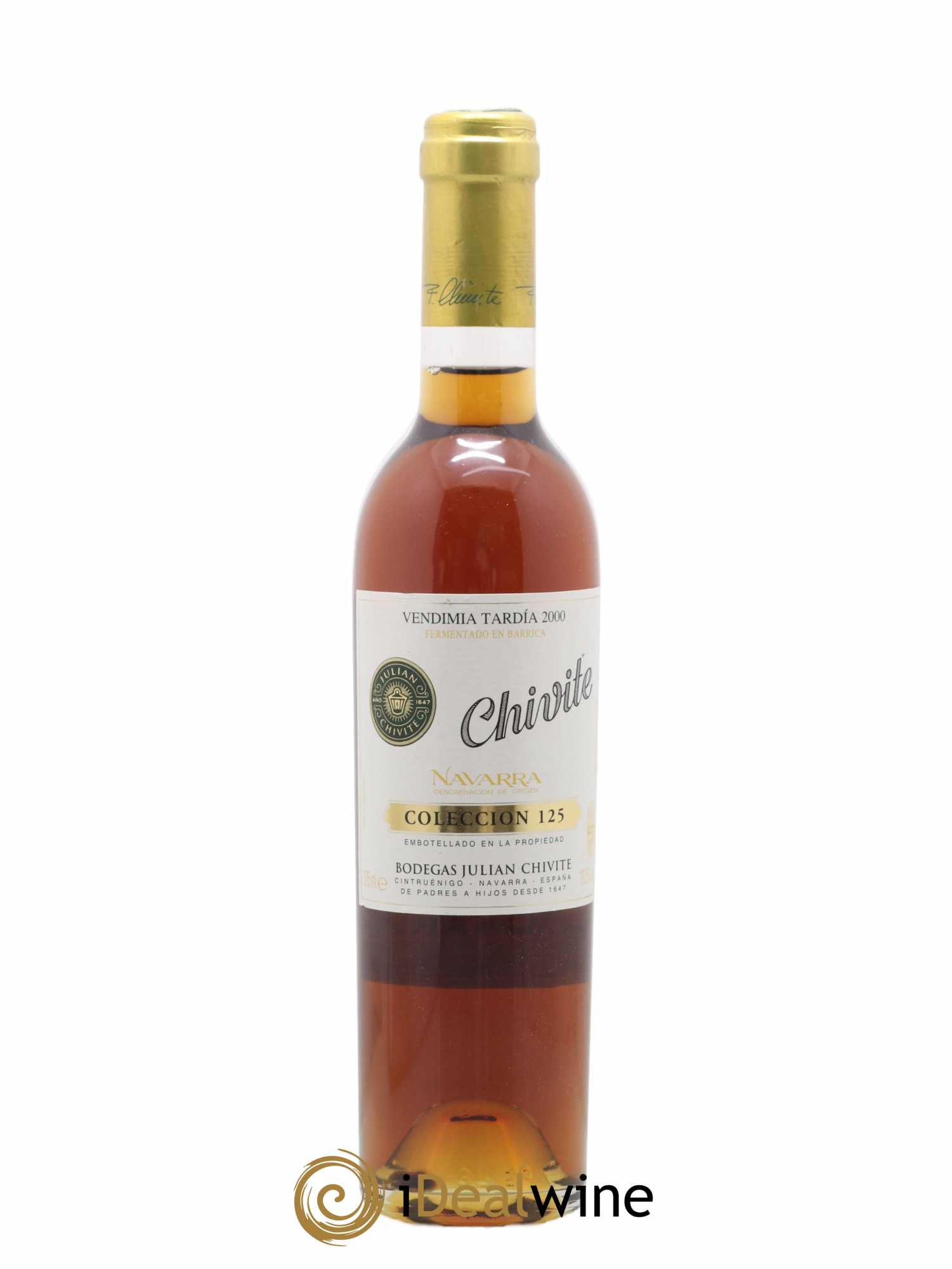 Vins Etrangers Chivite Coleccion 125 Vendanges Tardives 2000 - Lotto di 1 mezza bottiglia - 0