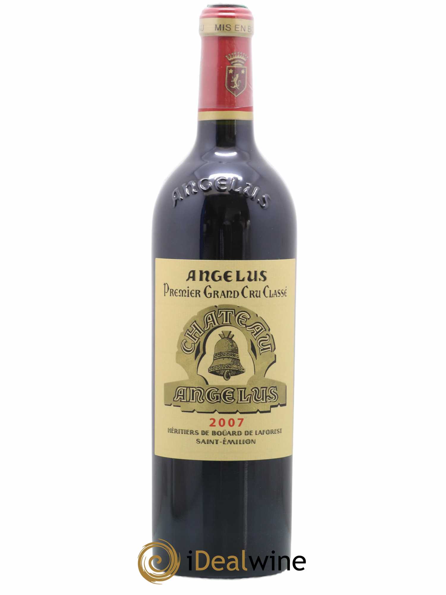 Château Angélus 1er Grand Cru Classé A 2007 - Lot de 1 bouteille - 0
