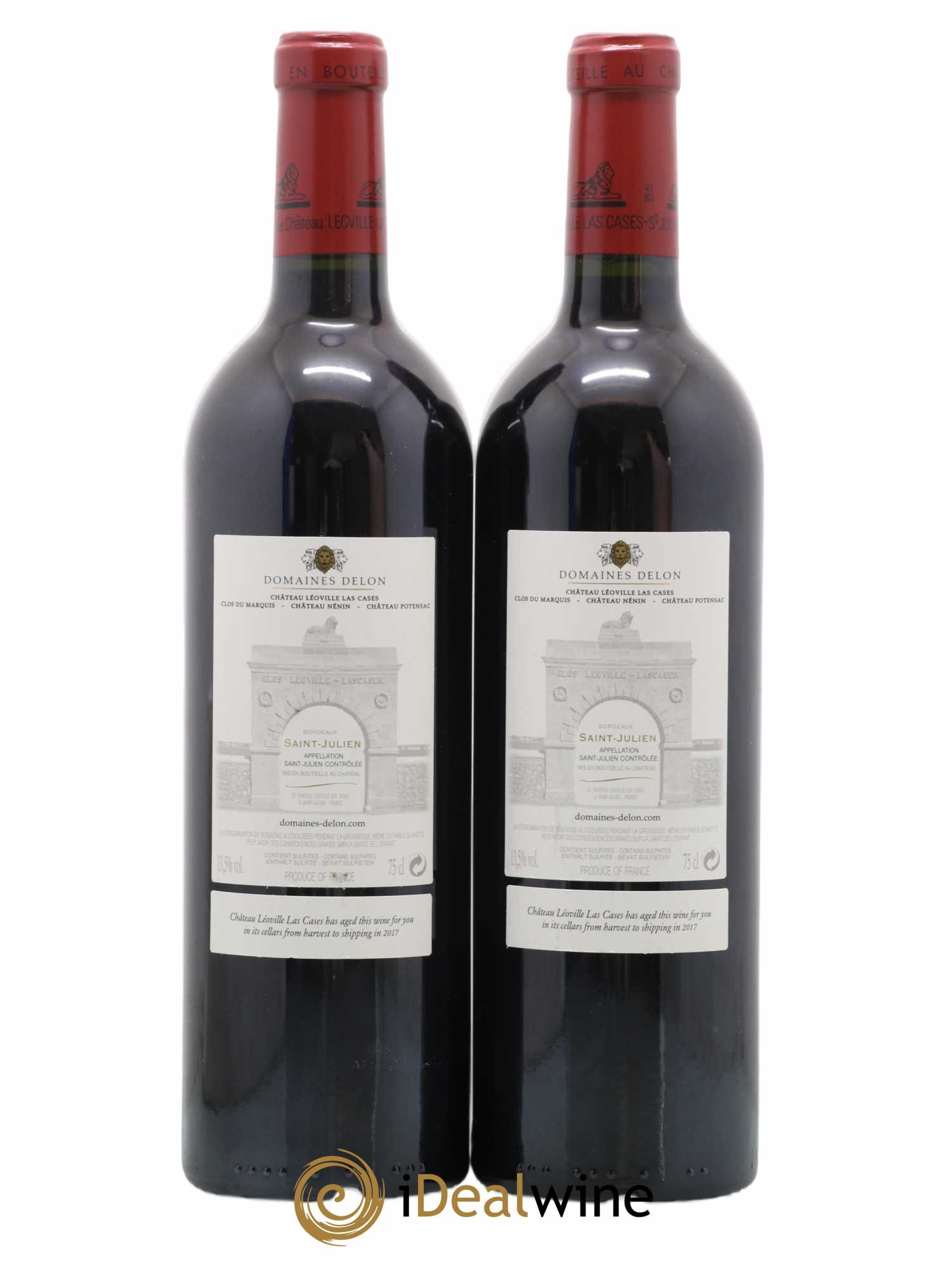 Château Léoville Las Cases 2ème Grand Cru Classé 2011 - Lot de 2 bouteilles - 1