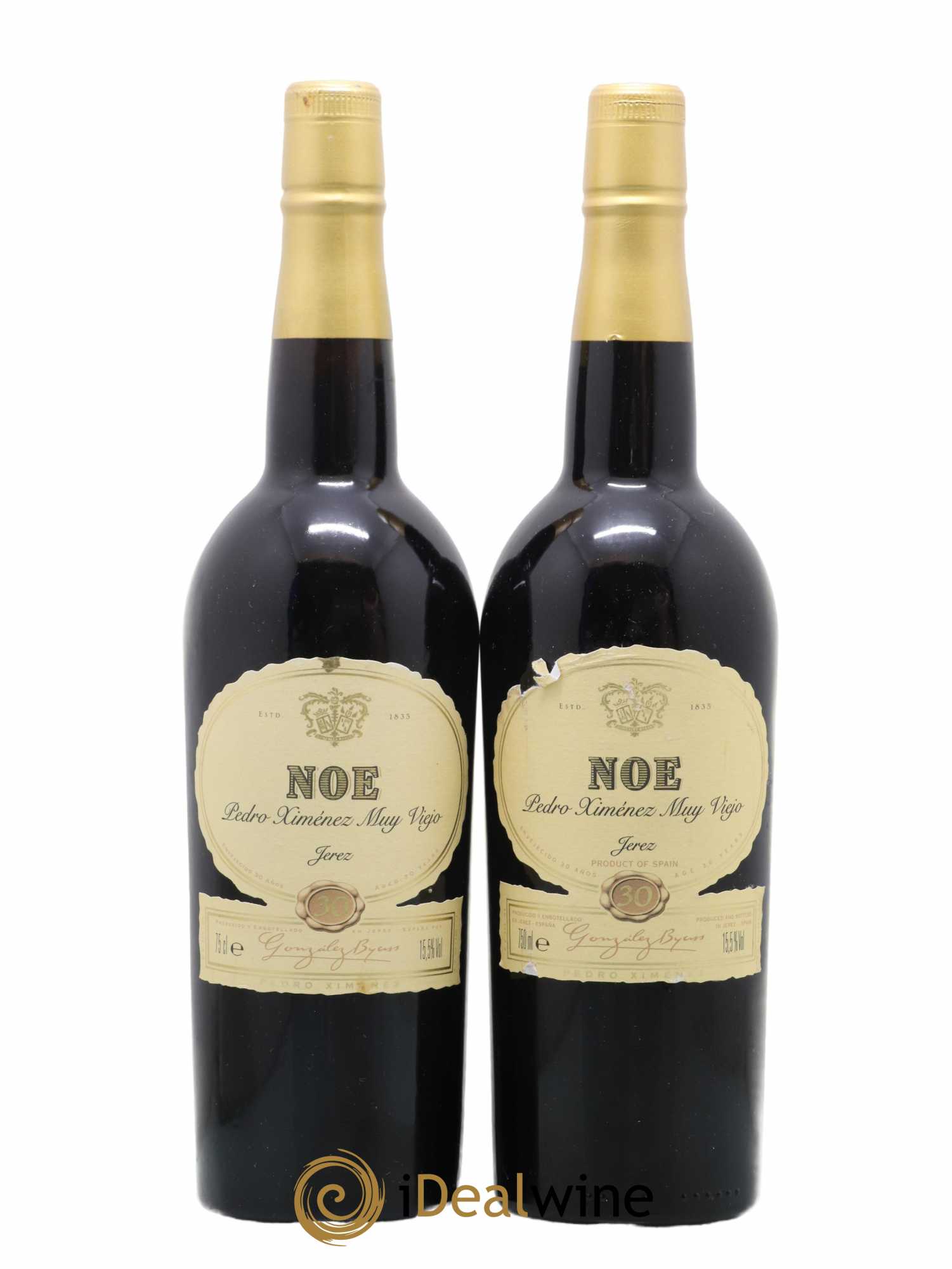 Jerez (Xerez, Sherry) - Posten von 2 Flaschen - 0