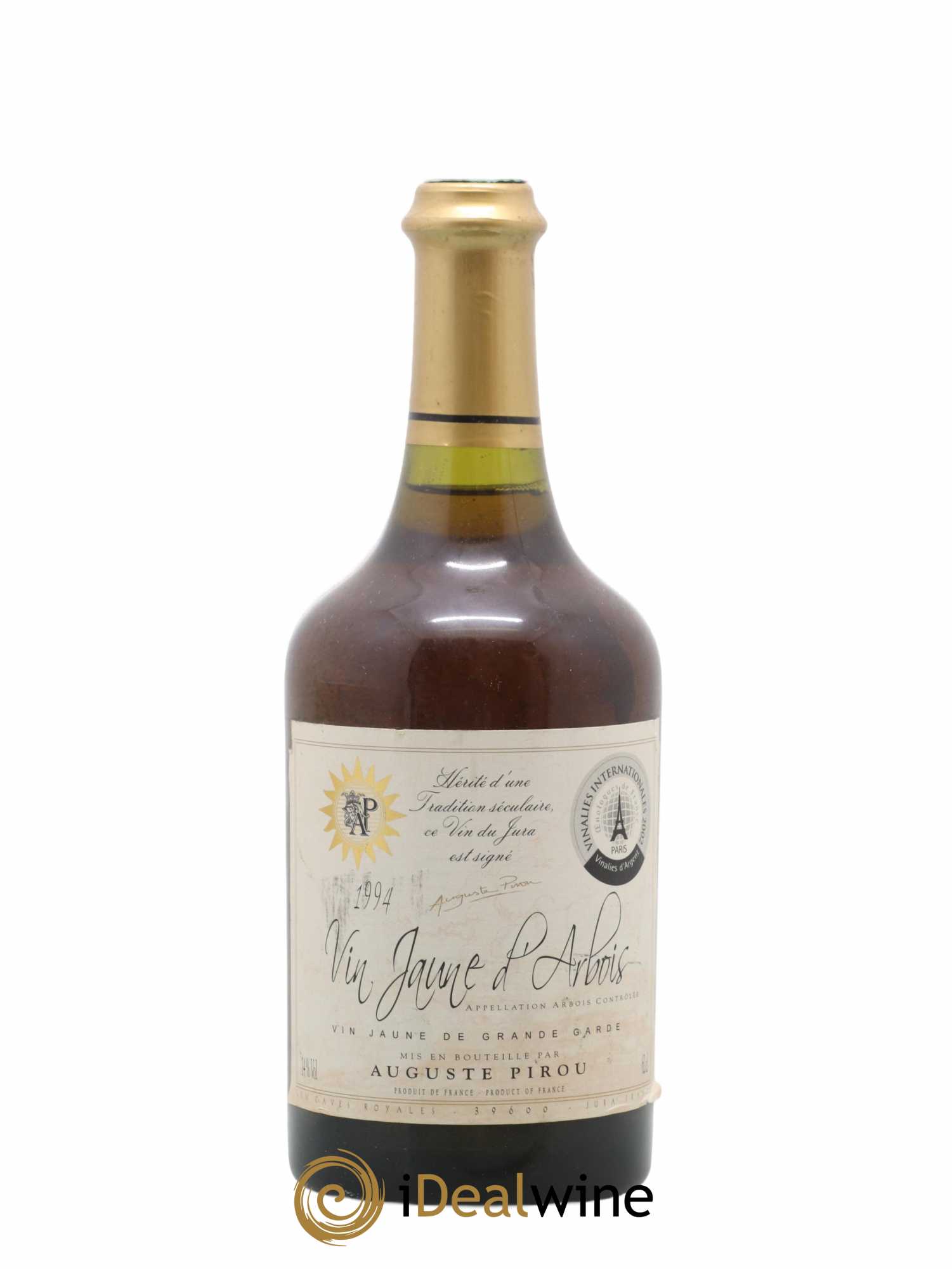 Arbois Vin Jaune Auguste Pirou 1994 - Lot de 1 bouteille - 0