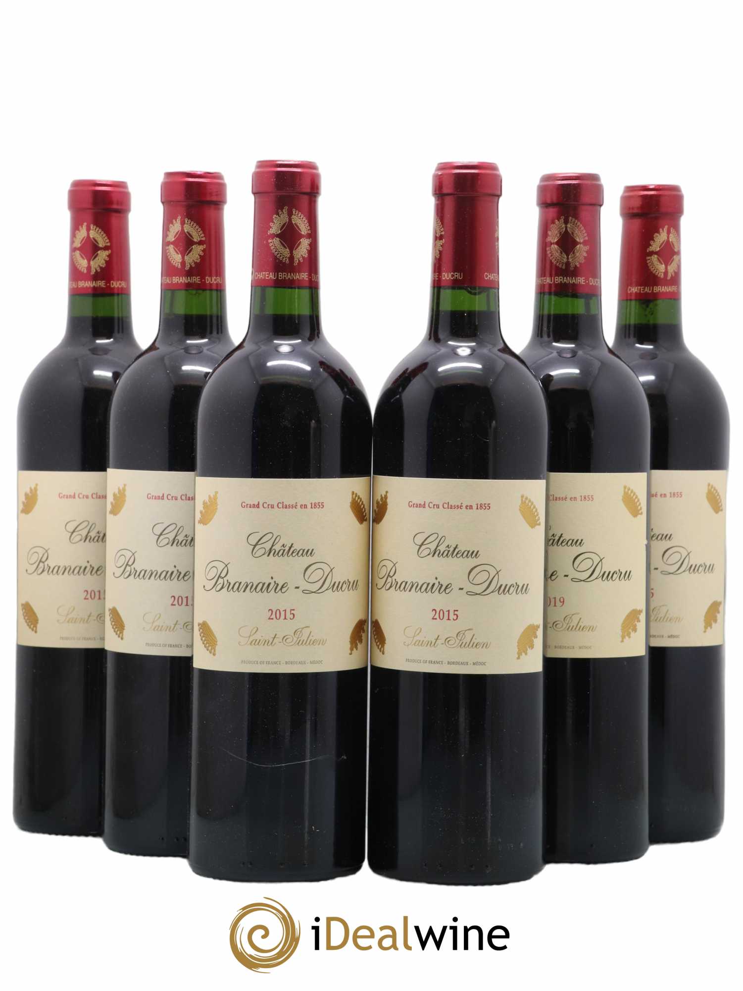 Château Branaire Ducru 4ème Grand Cru Classé 2015 - Lot de 6 bouteilles - 0