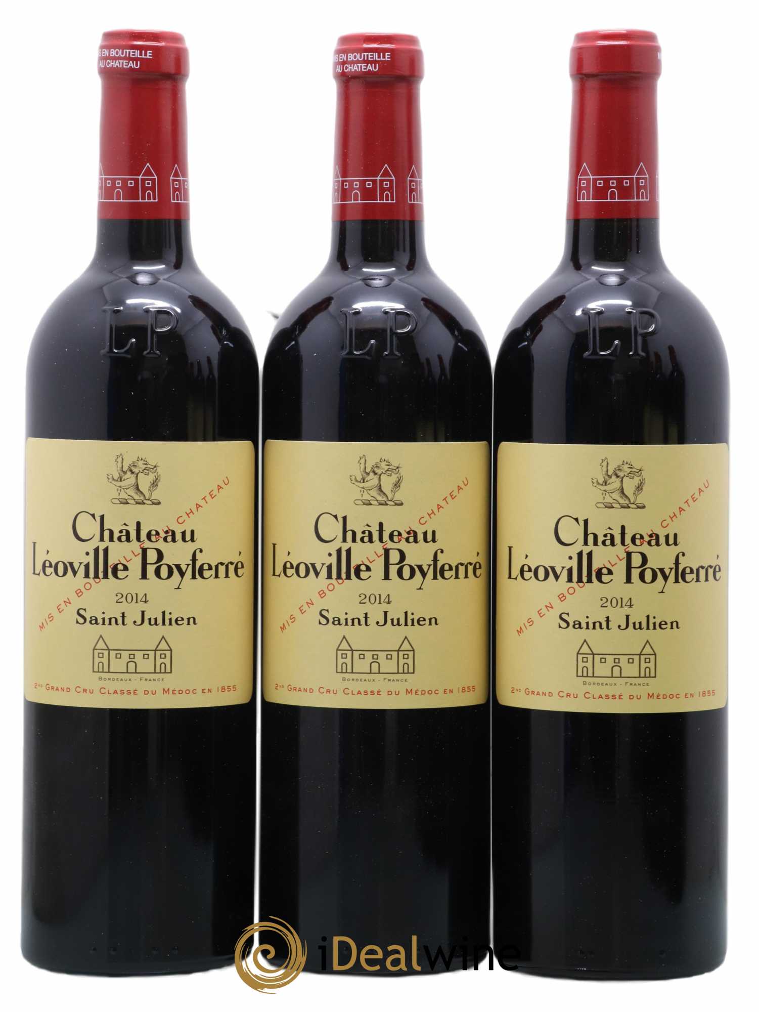 Château Léoville Poyferré 2ème Grand Cru Classé 2014 - Lot of 6 bottles - 1